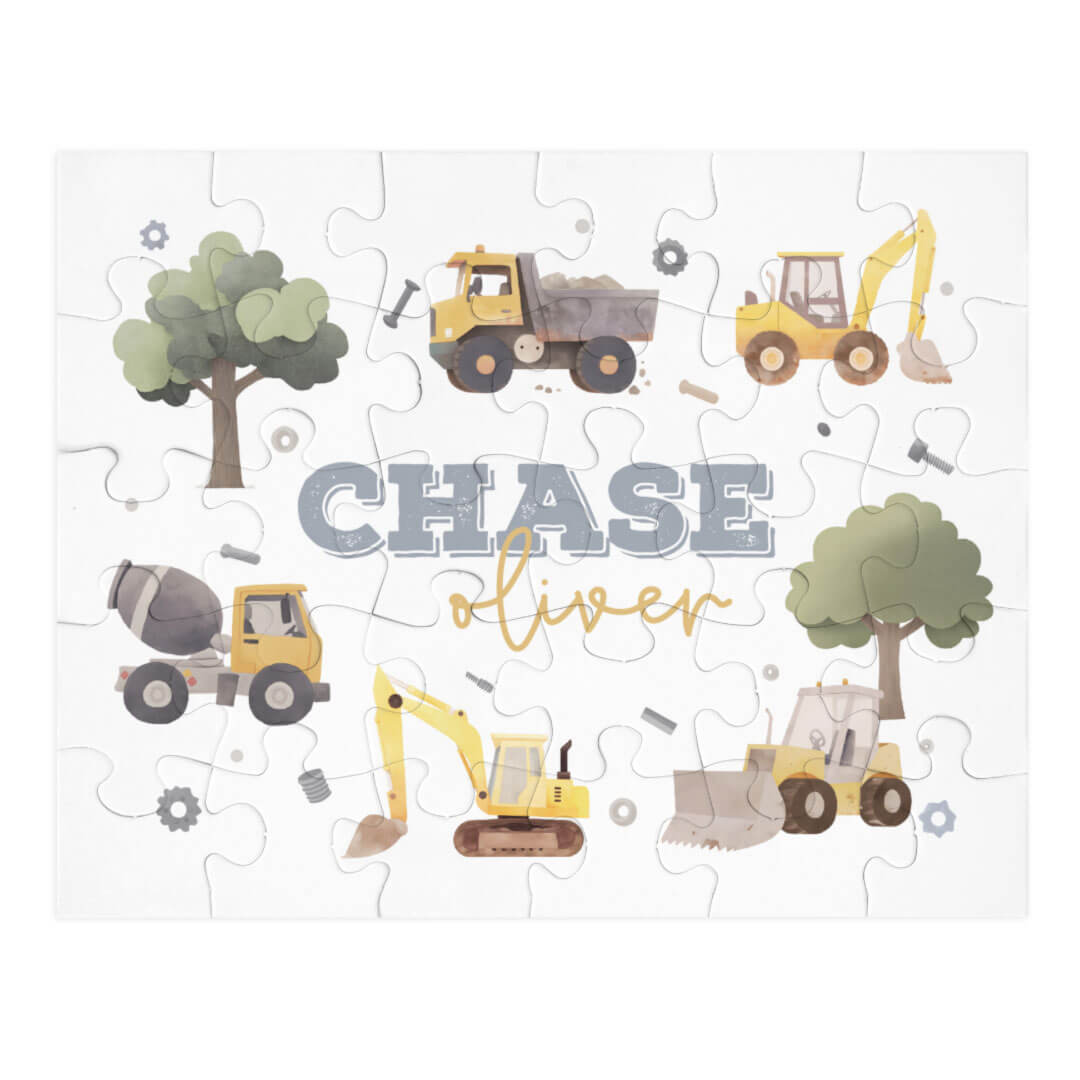  Kids Personalized 30 Piece Puzzle | Nuts & Bolts、mySite、layawaytickets