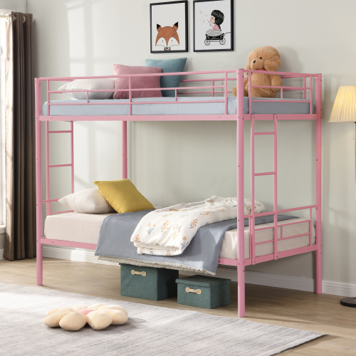 METAL BUNK BED SILVER、、casual
