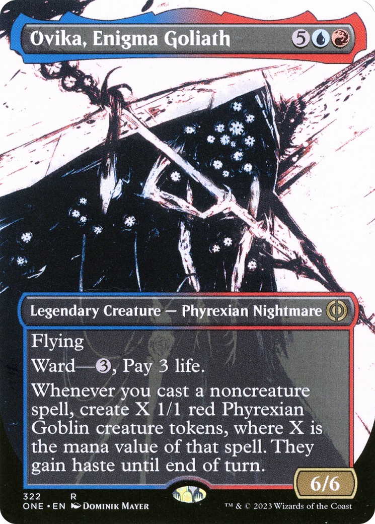 Ovika, Enigma Goliath (Borderless Ichor) Phyrexia: All Will Be One、mySite、waistdrama