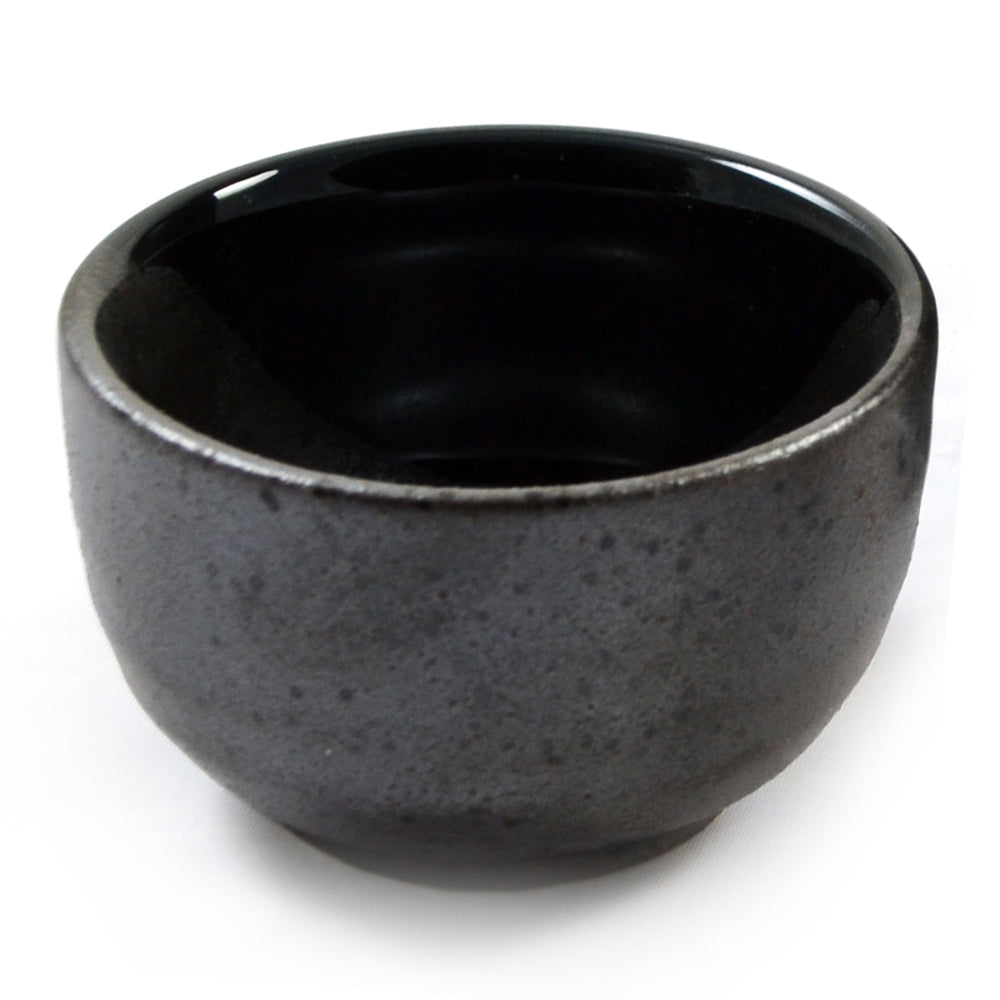 Black & Silver Glazed Japanese Sake Cup、mySite、topwebapps