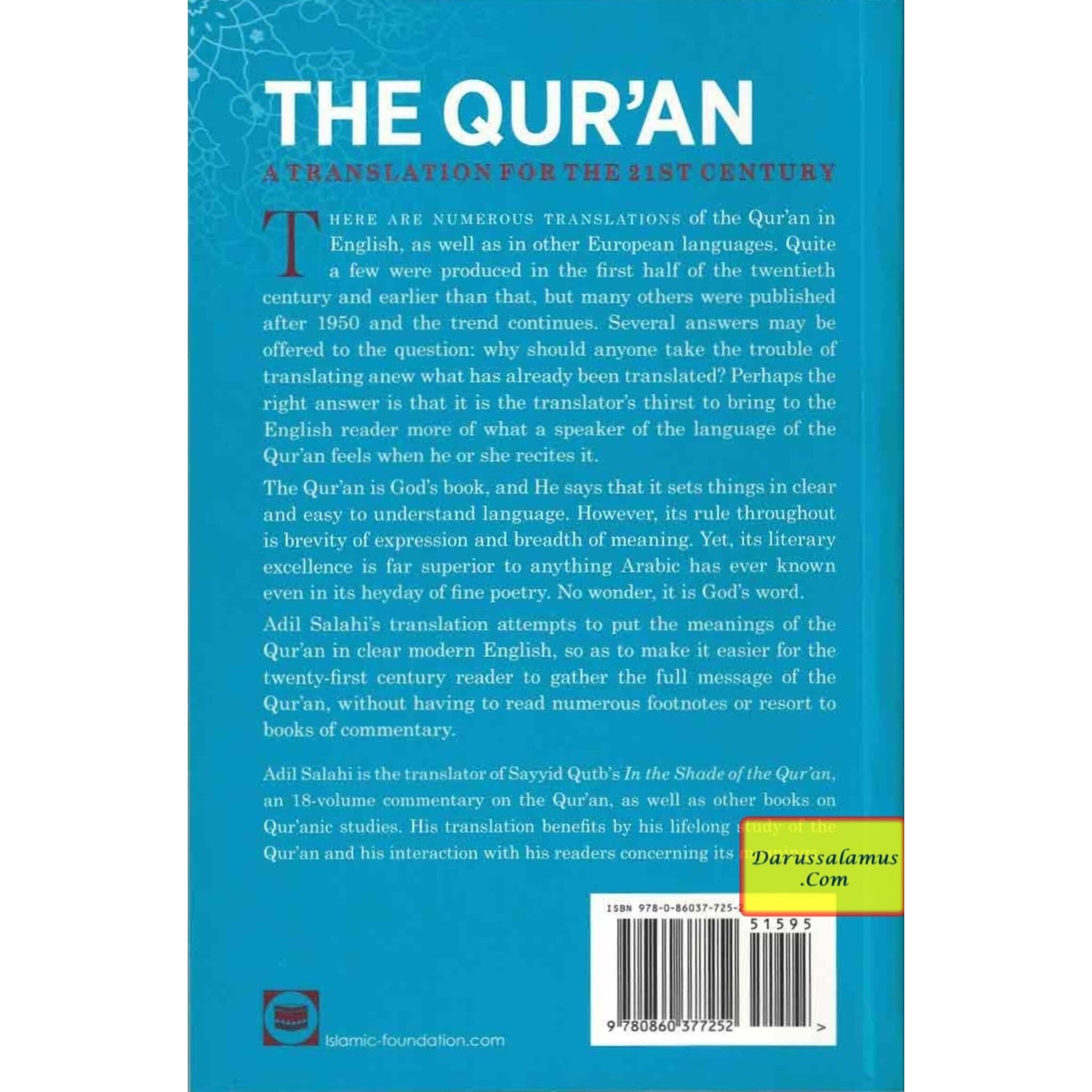 The Qur'an : A Translation for the 21st Century By Adil Salahi、mySite、topwebapps