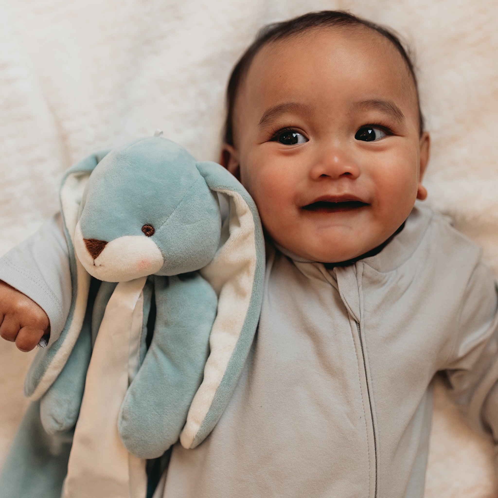 RETIRED - Nibble Buddy Blanket - Stormy Blue、mySite、g9winljtr