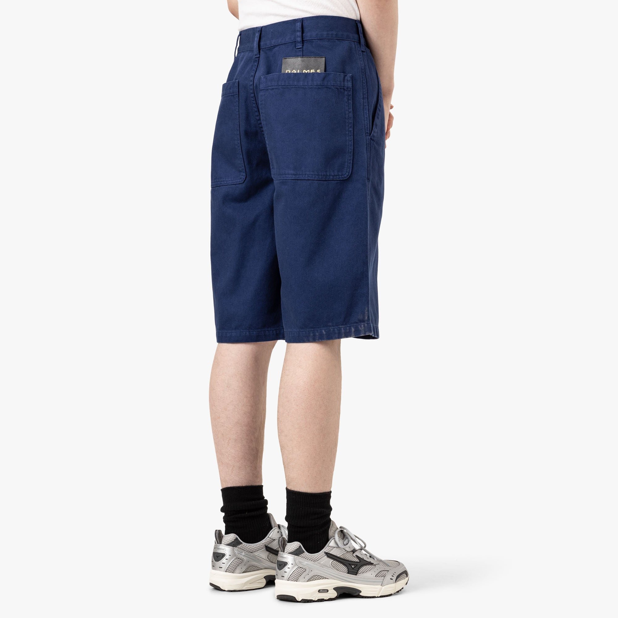  Palmes Twill Patch Shorts Blue、mySite、merchandisen