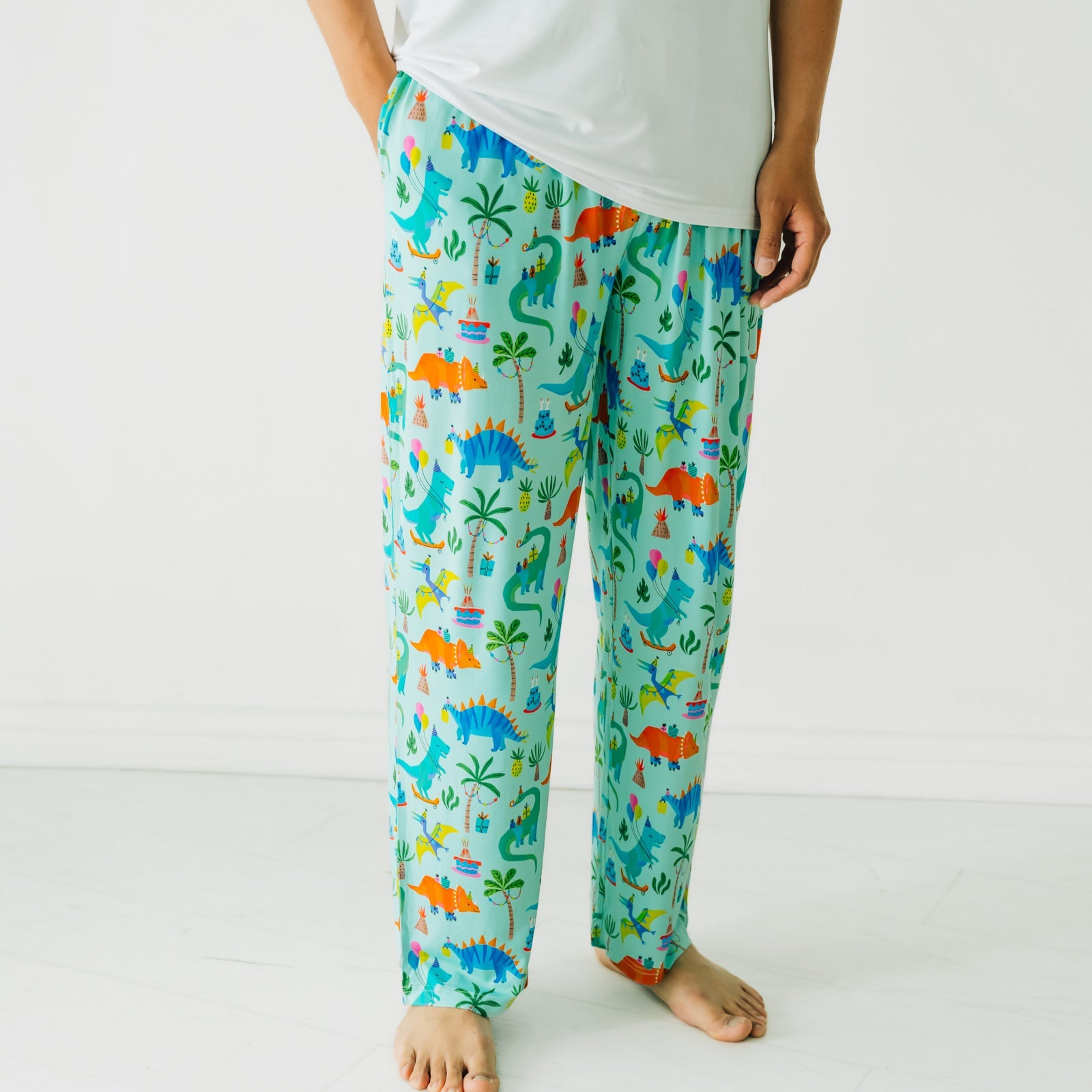  Prehistoric Party Men's Pajama Pants、mySite、layawaytickets