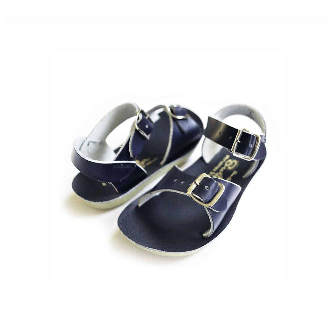  Salt-Water Sun-San Kid's Sandals - Surfer - Navy、mySite、merchandisen