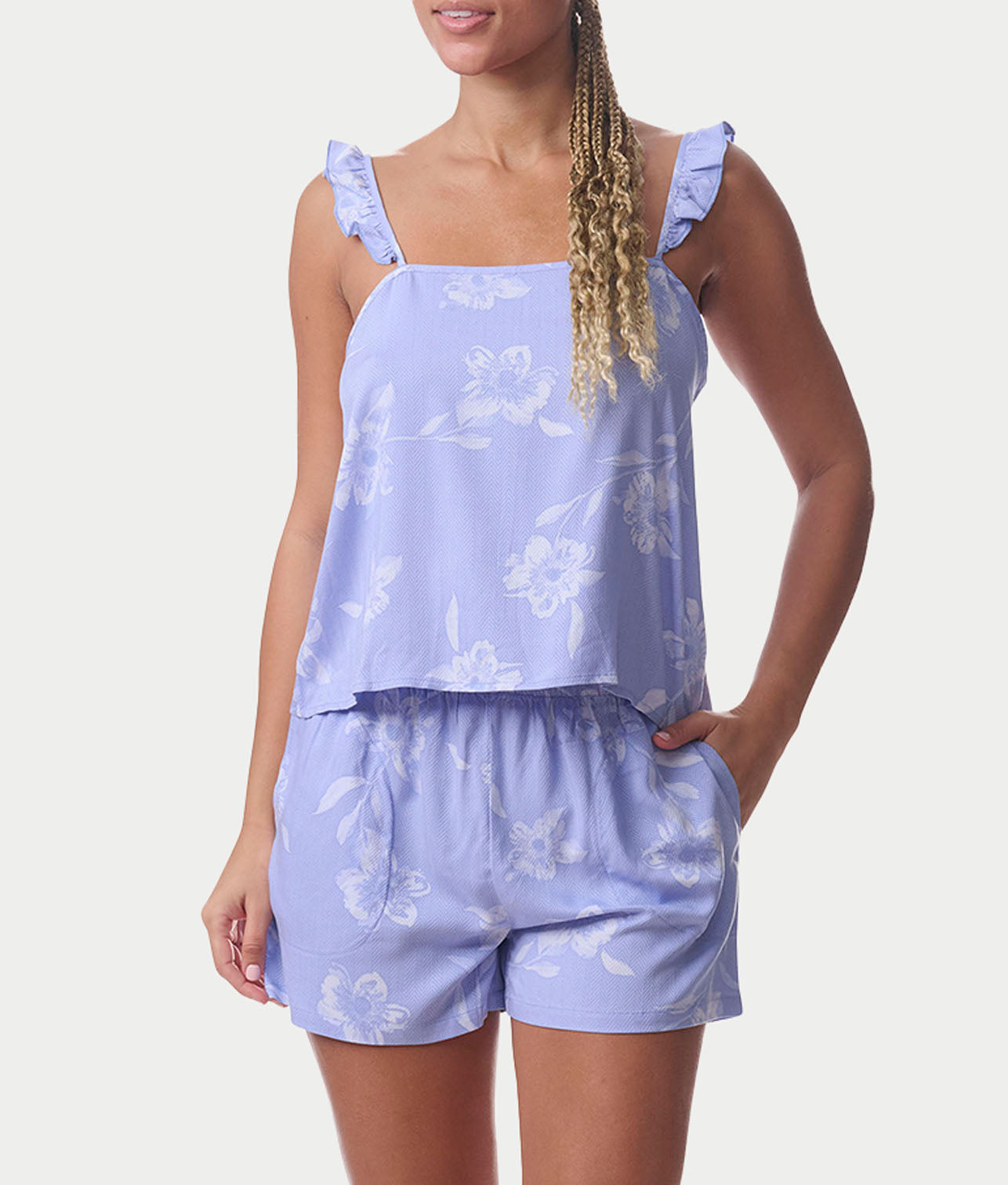 Cami Woven Boxer Pajama Set、mySite、bengalsvssteelers