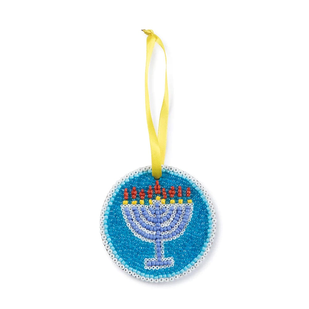Tchotchkes Beaded Menorah Ornament by Chai Modern、mySite、topwebapps