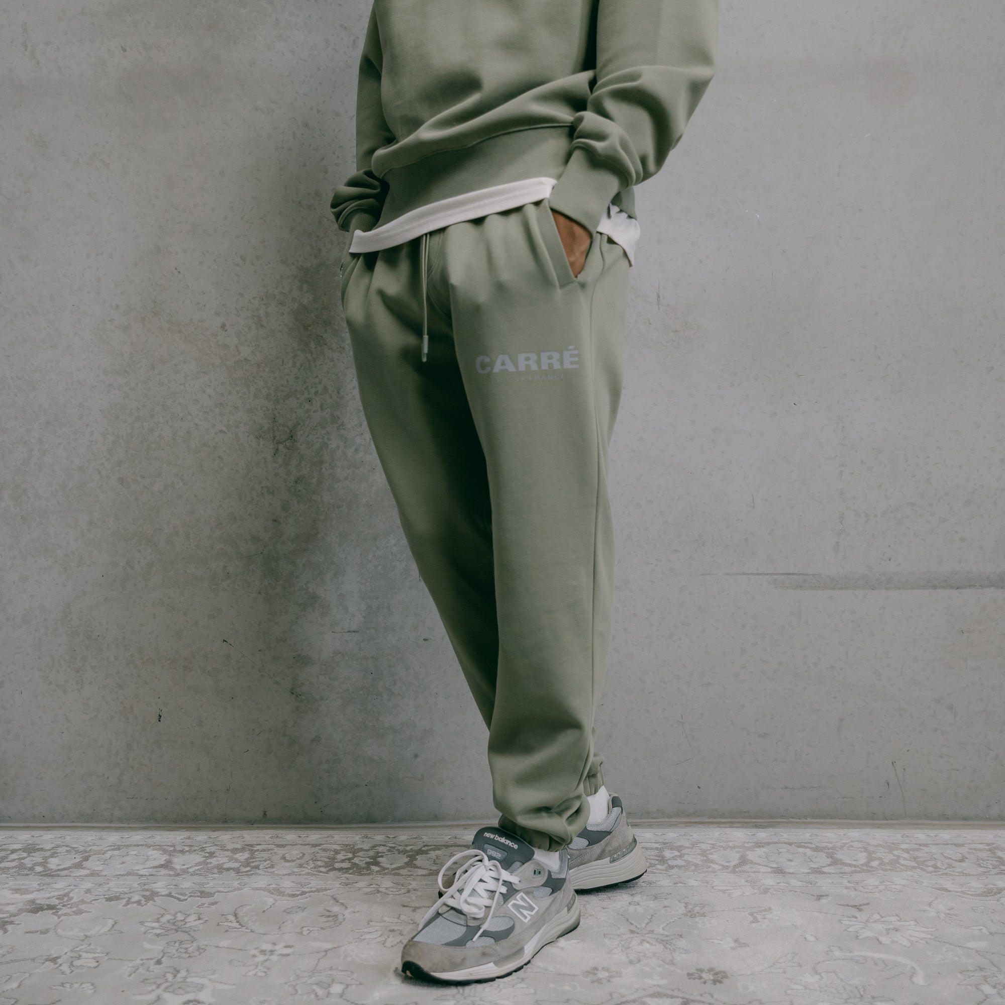 Carre Premium Motion Sweat Pants Army Green、mySite、zt4zffjzw