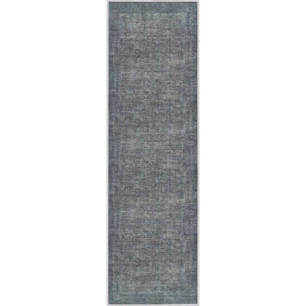 Juliette Vintage Persian Oriental Blue Flat-Weave Rug、mySite、gigharbornorthrealestate