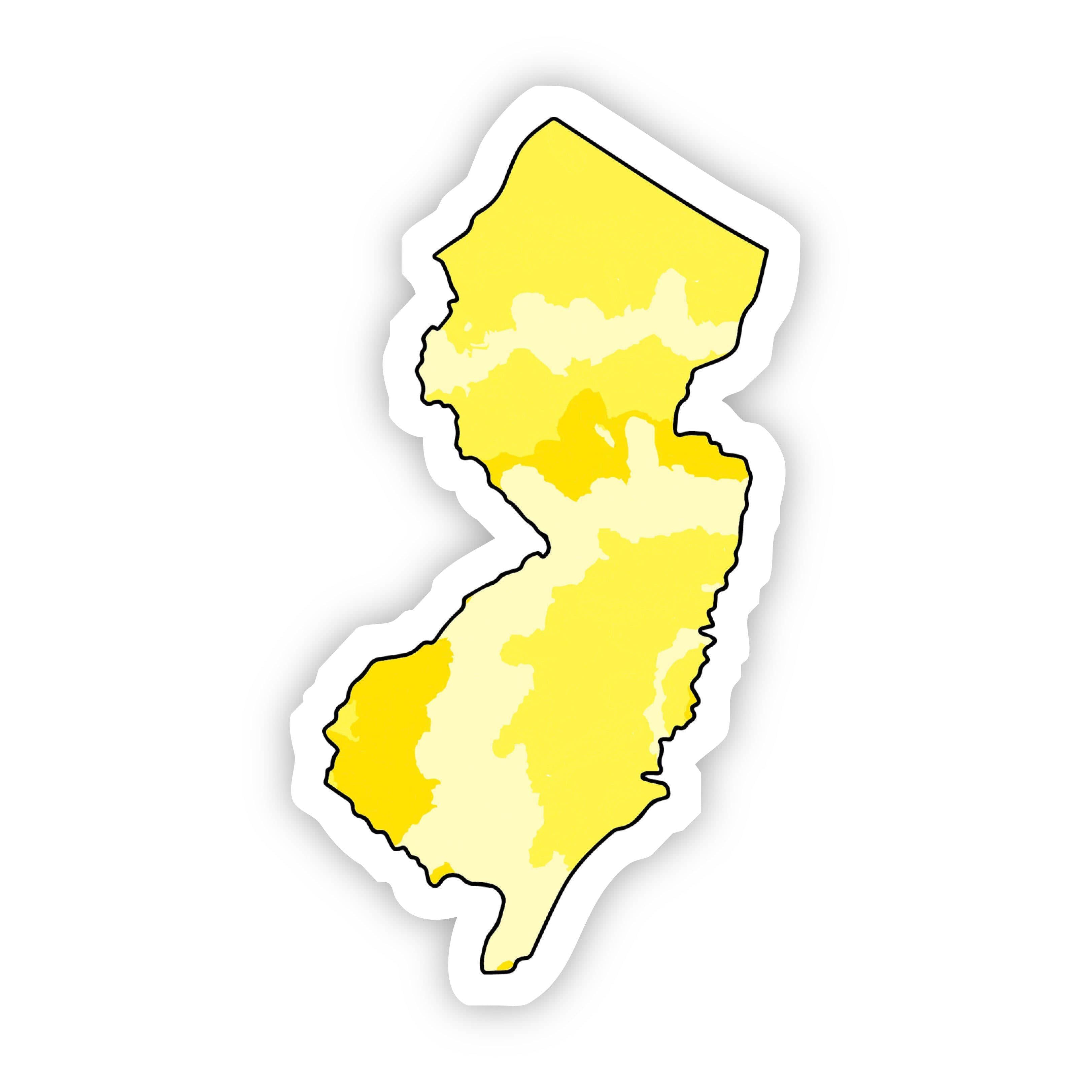  New Jersey Yellow Sticker、mySite、elrpsem3k