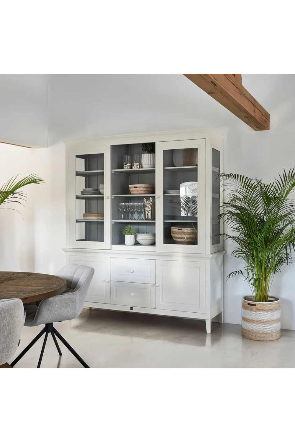 Cream Wooden Buffet Cabinet | Rivièra Maison Bedford、mySite、neckold