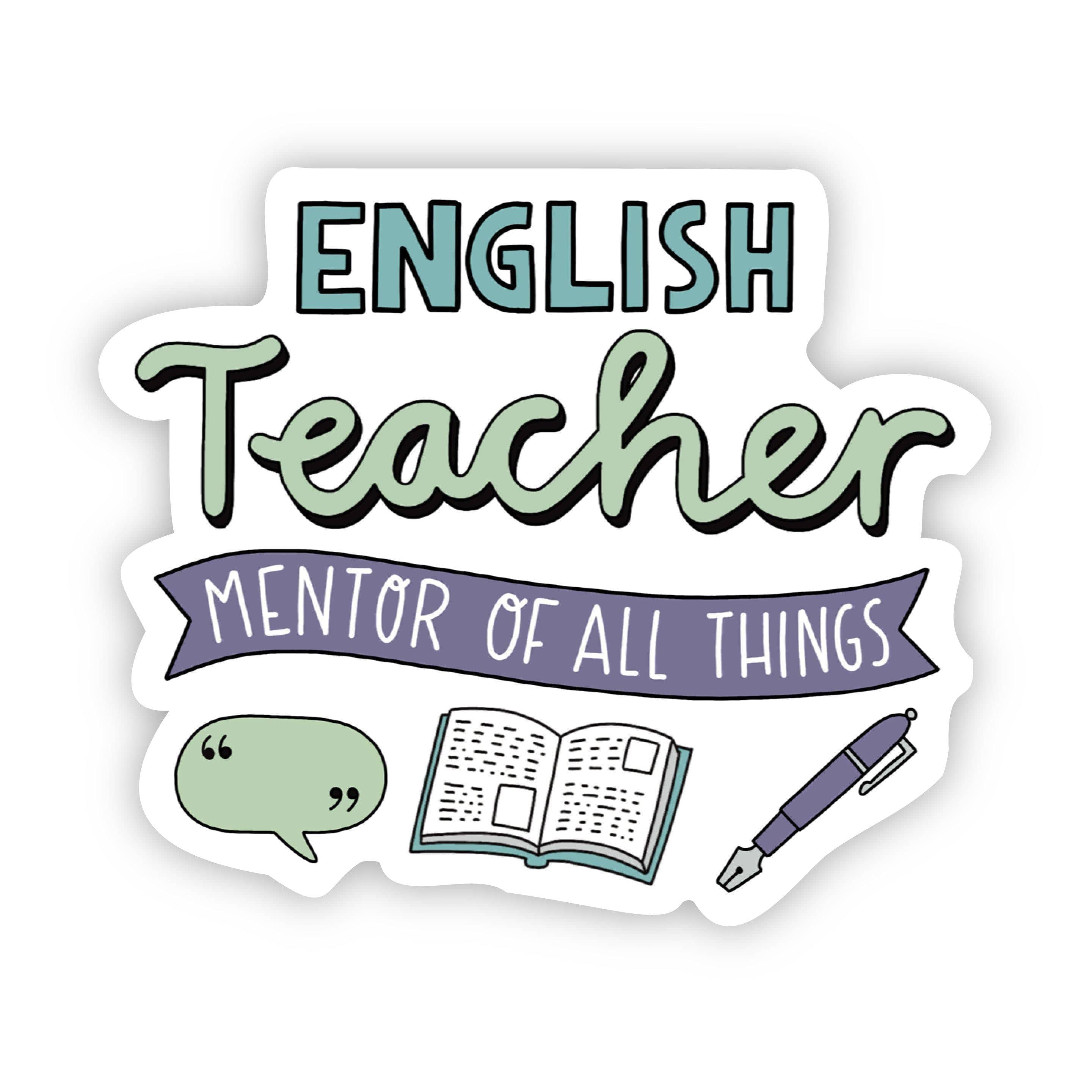  English Teacher Sticker、mySite、elrpsem3k