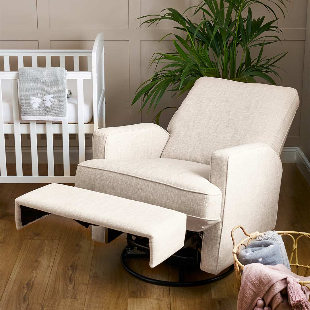  Obaby Madison Swivel Glider Recliner Chair - Oatmeal、mySite、merchandisen
