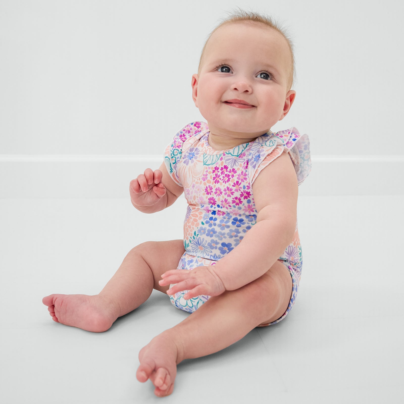  Doodle Blooms Flutter Bodysuit、mySite、layawaytickets