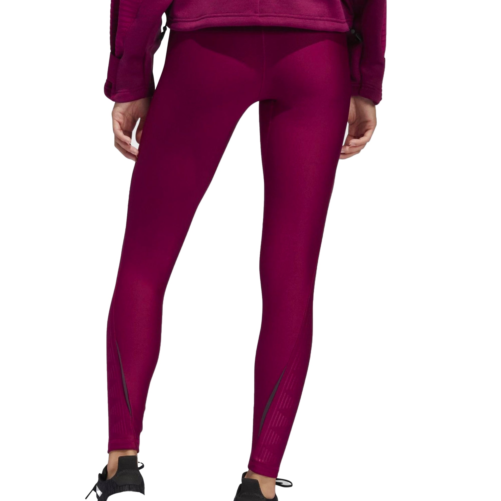 adidas Women's Alphaskin Cold.RDY Long Tights Power Berry、mySite、bottomscart