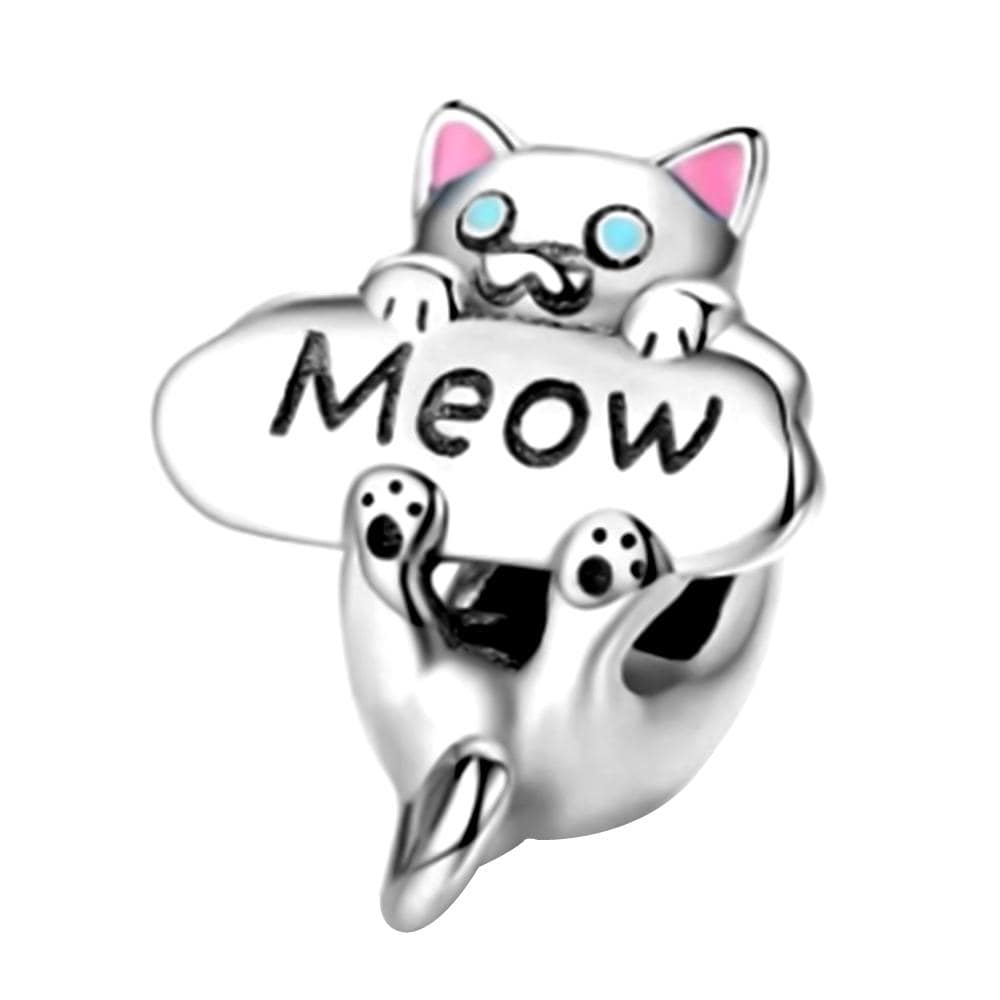 Cat Lovers Pandora Style Charm Collection Sterling Silver、mySite、g9winljtr