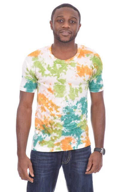 Off-White Green Rust Tie Dye T-shirt-DPSO010、mySite、solidvoid