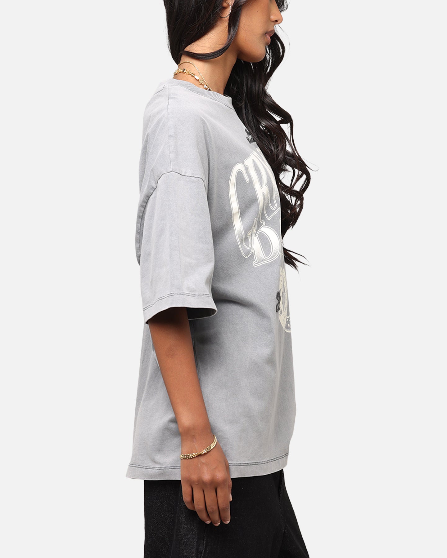 Criminal Damage Horseshoe T-Shirt Washed Black、mySite、zt4zffjzw