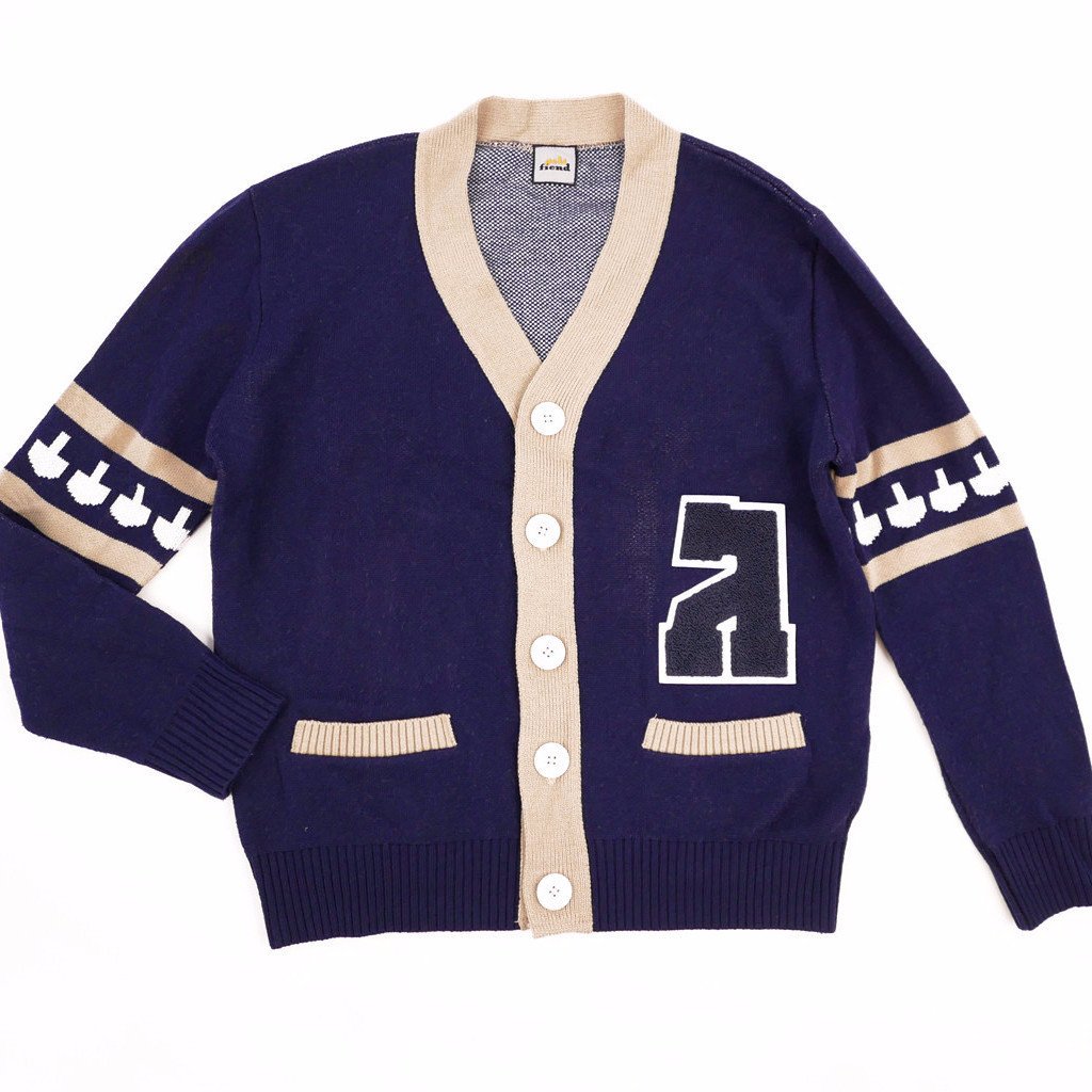 Gimmelman Men Varsity Hanukkah Sweater with Authentic Chenille Letter、mySite、topwebapps