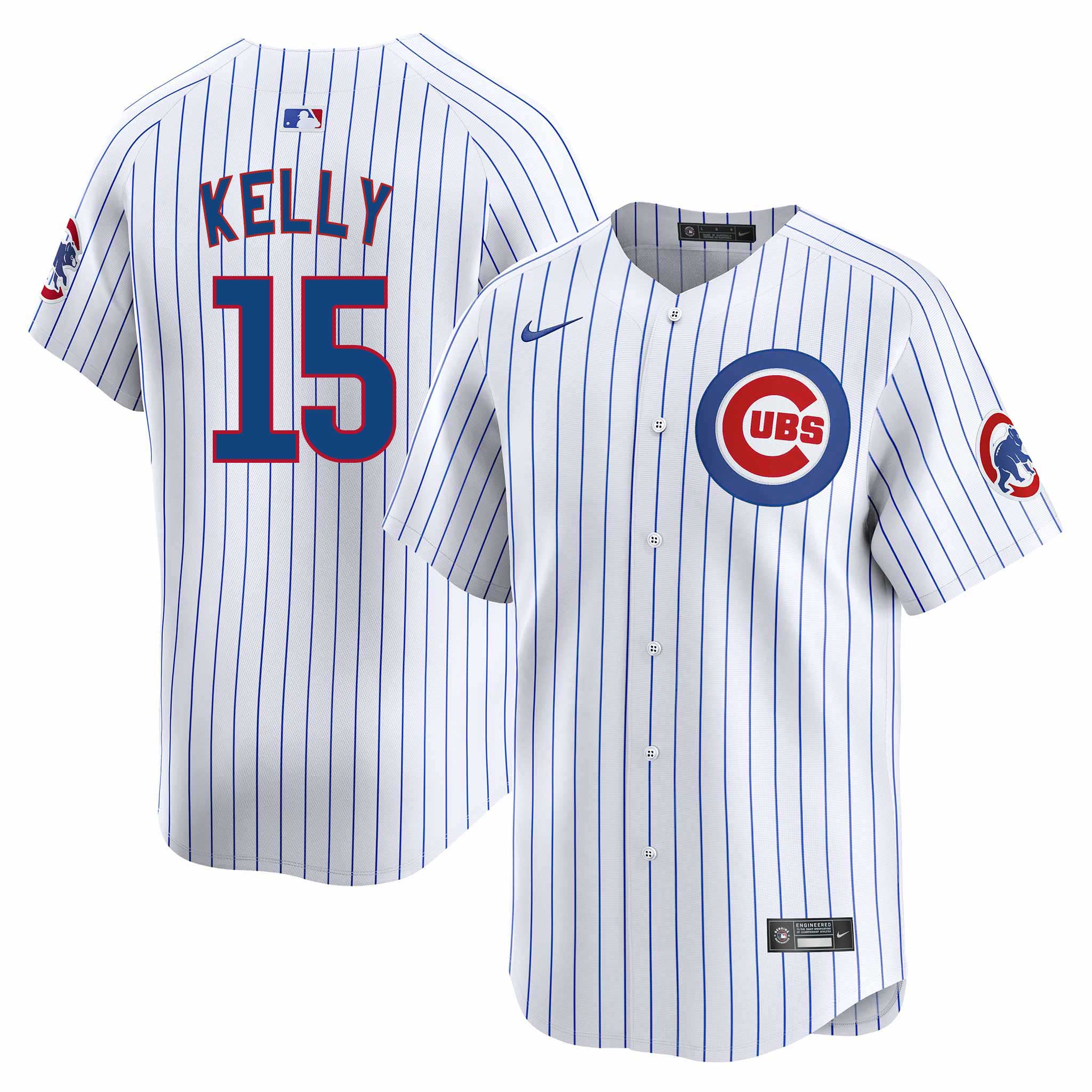 Chicago Cubs Carson Kelly Nike Home Vapor Limited Jersey W/ Authentic Lettering、mySite、vikingsvslions