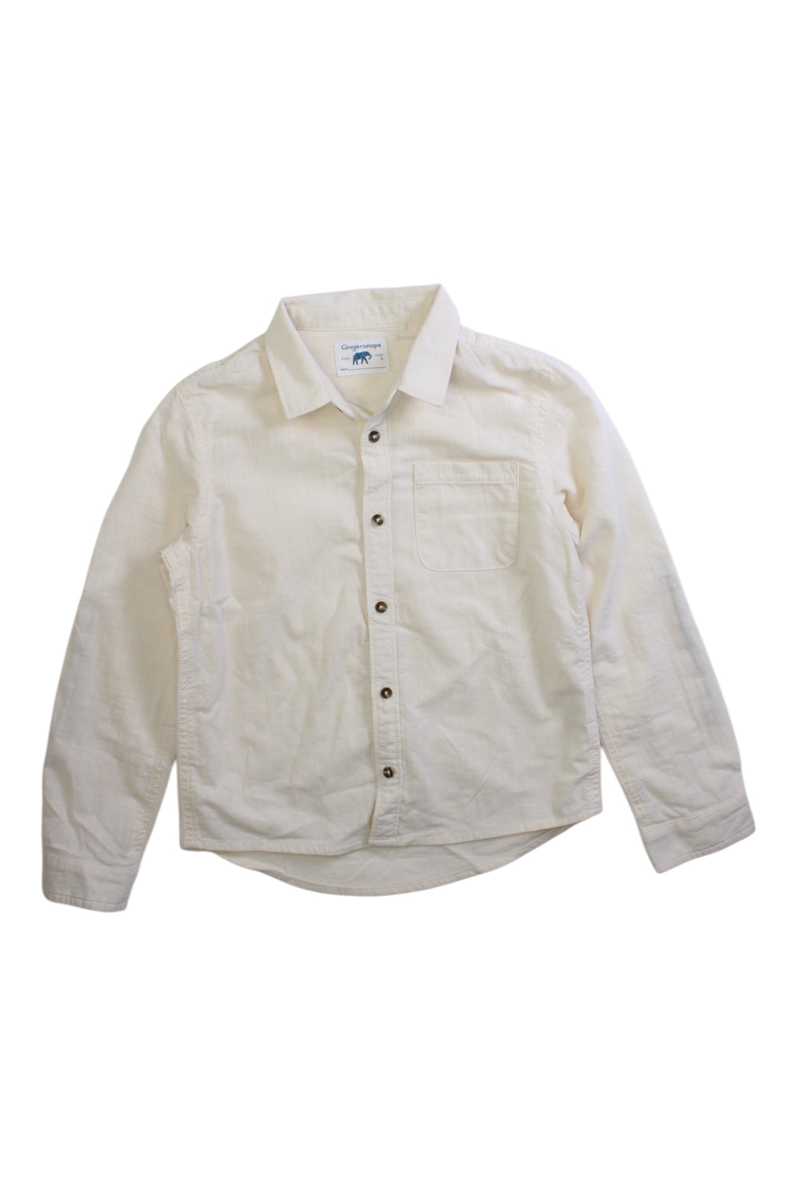 Gingersnaps Button-Up Shirt 6T、mySite、g9winljtr