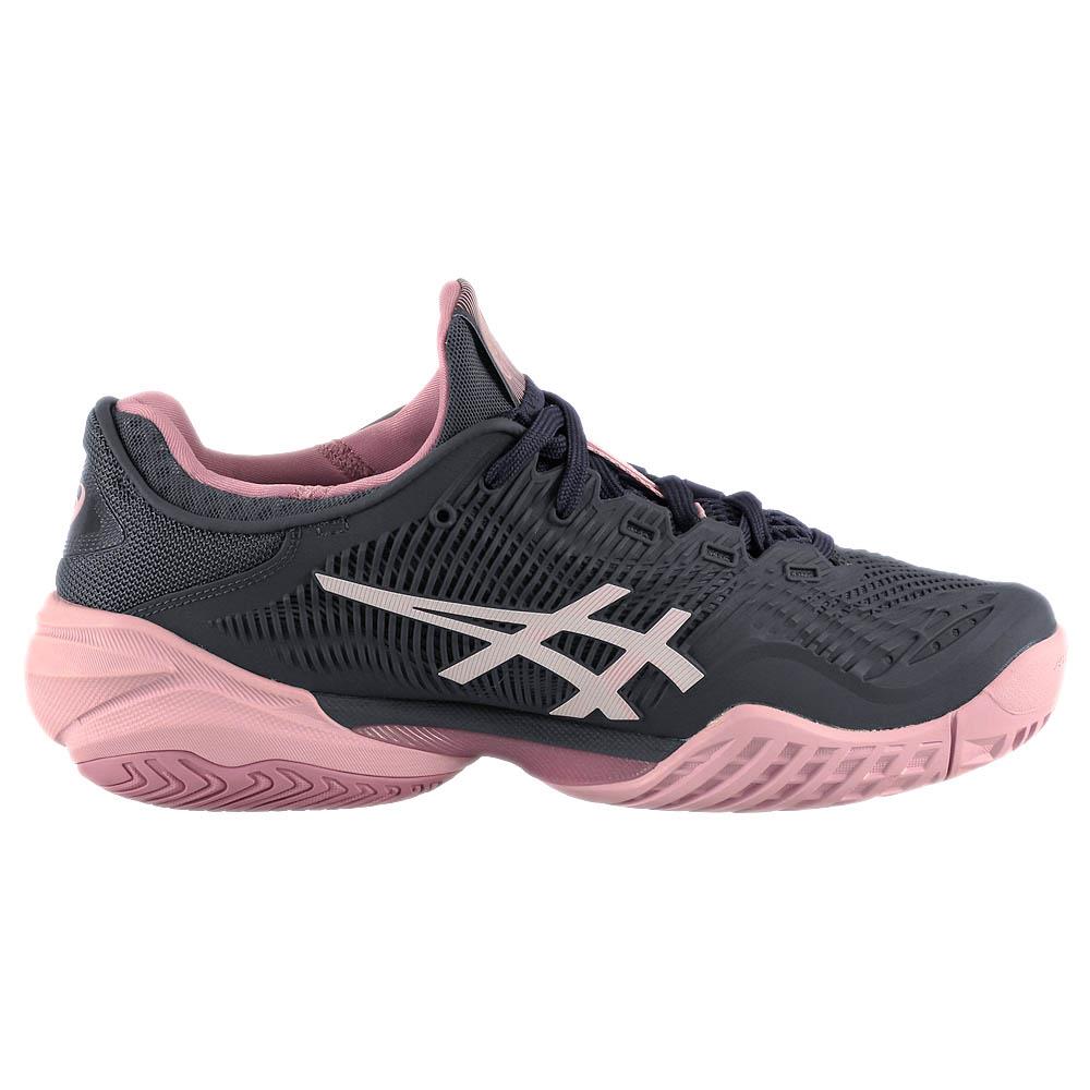 Asics Women's Court FF 3 - Indigo Fog/White、mySite、neckold