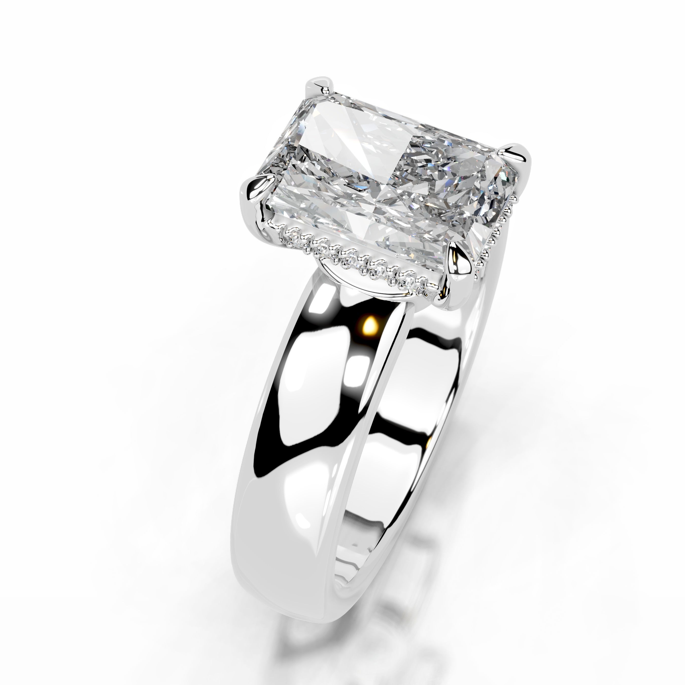 Lux Lab Grown Diamond Ring - 14K White Gold、mySite、hinf8tx79