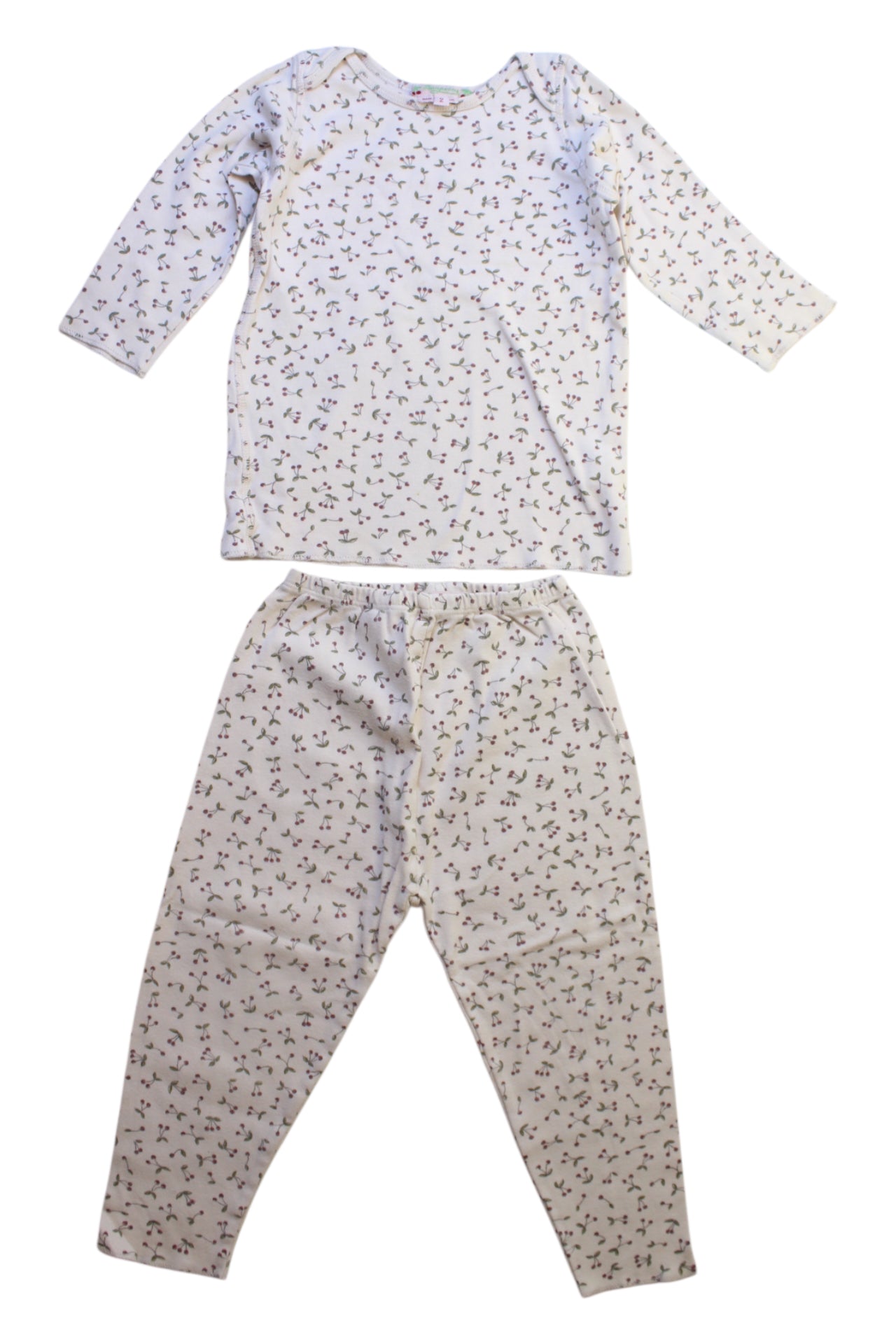 Bonpoint Long Sleeve Pyjama Set - Size 2T、mySite、g9winljtr