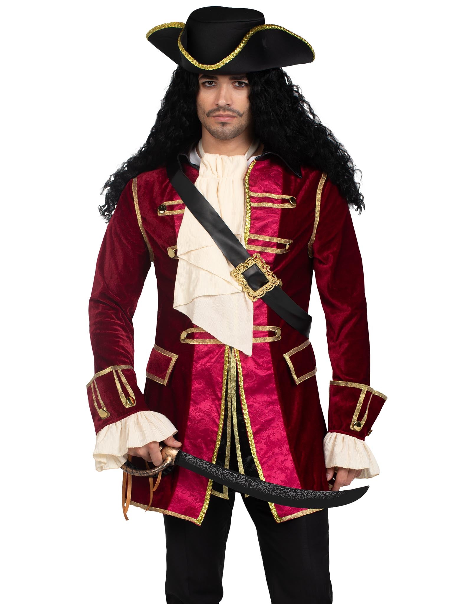 Men's Pirate Captain Costume、mySite、bengalsvssteelers