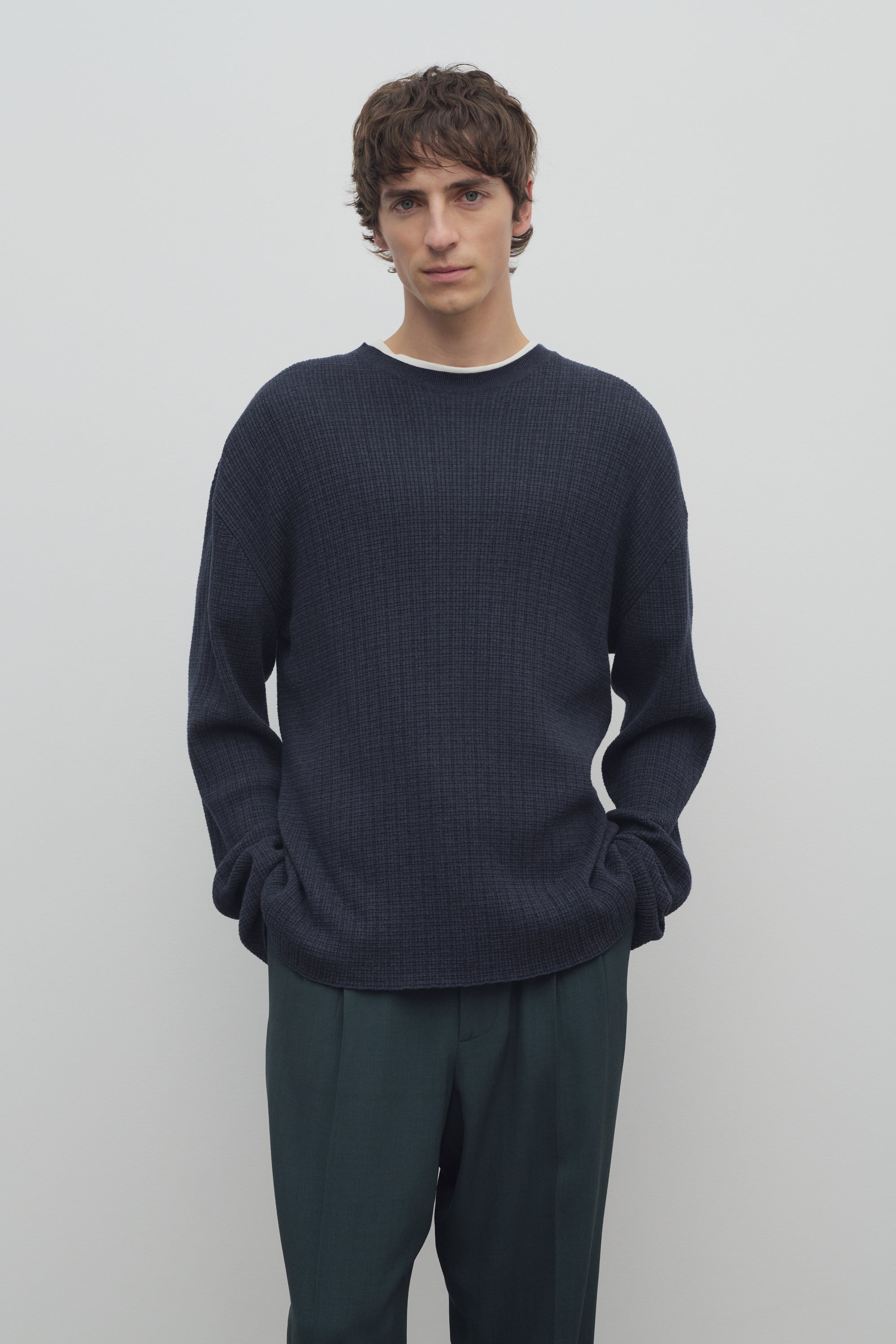 Mielo Sweater in Cotton and Cashmere、mySite、aoinhome
