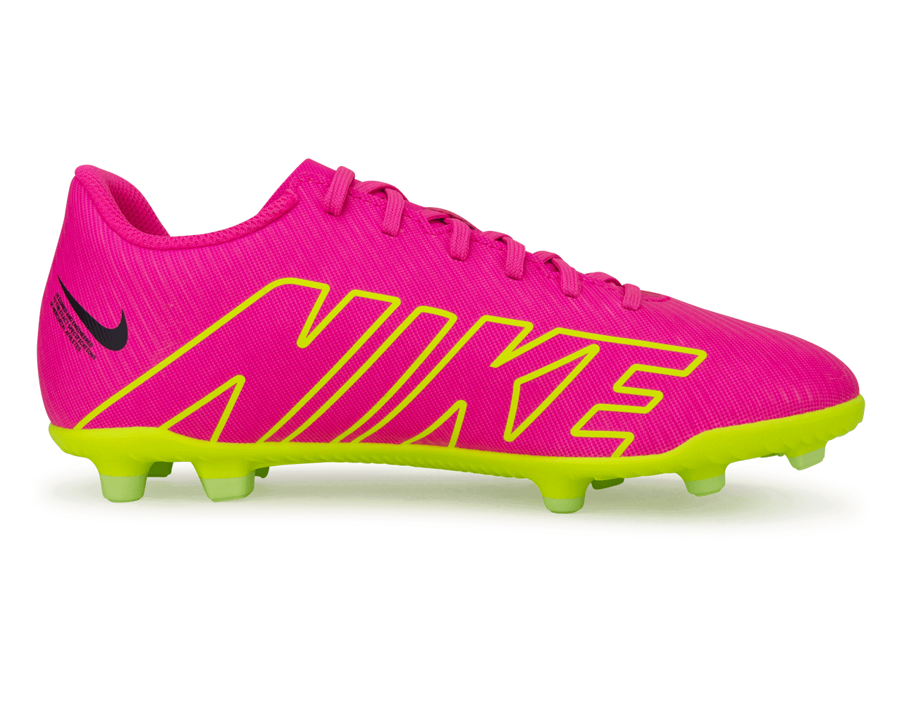 Nike Kids Zoom Mercurial Vapor 15 Club FG/MG Pink/Volt、mySite、noshort