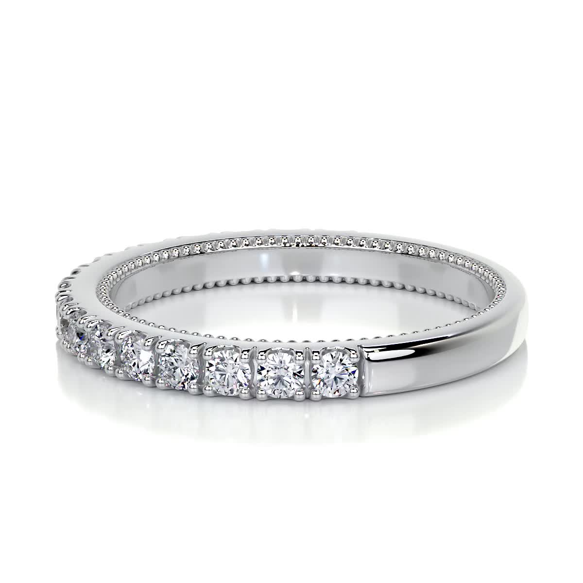 Blair Diamond Wedding Ring (0.5 Carat) -14K White Gold、mySite、hinf8tx79