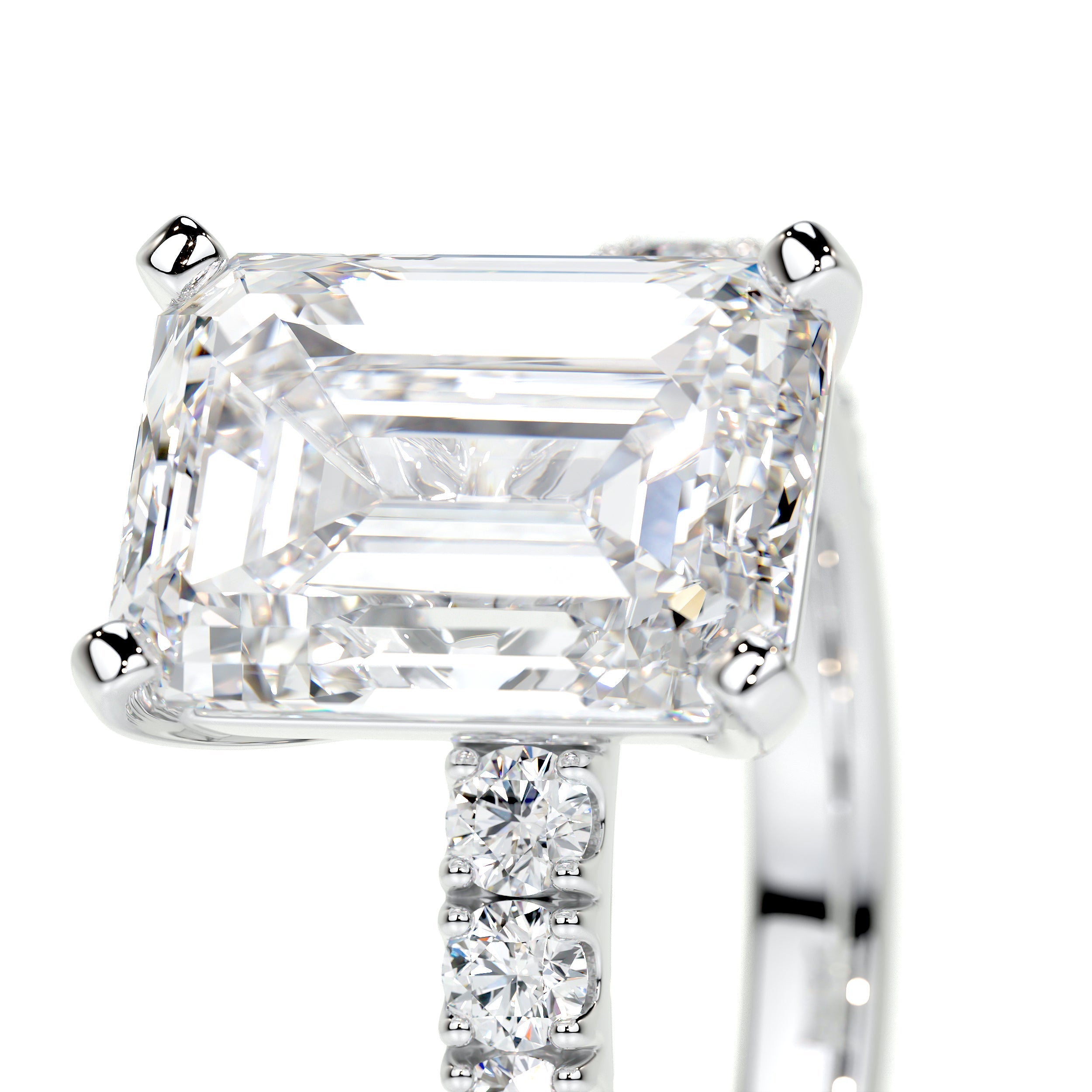 Royal Lab Grown Diamond Ring -14K White Gold、mySite、hinf8tx79