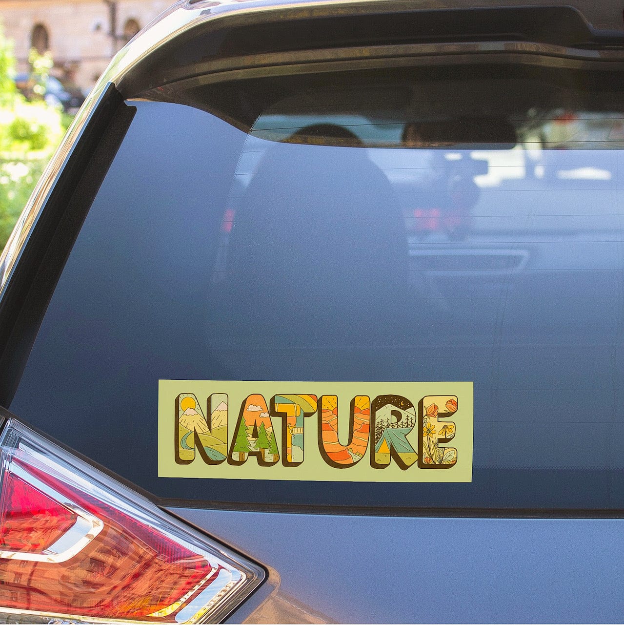  Nature Sticker - Large Size 10 x 3、mySite、elrpsem3k
