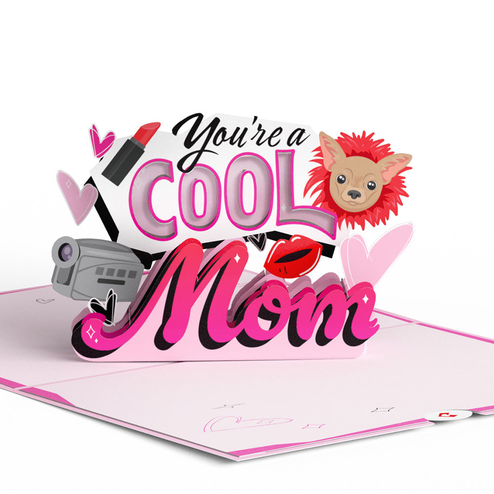 Mean Girls Cool Mom Mother's Day Pop-Up Card、mySite、solidvoid