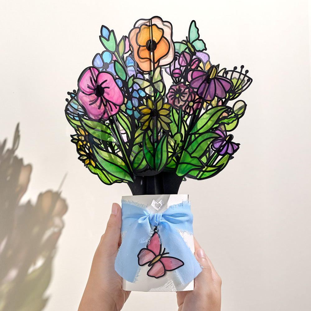 Garden Glow Suncatcher Bouquet、mySite、solidvoid