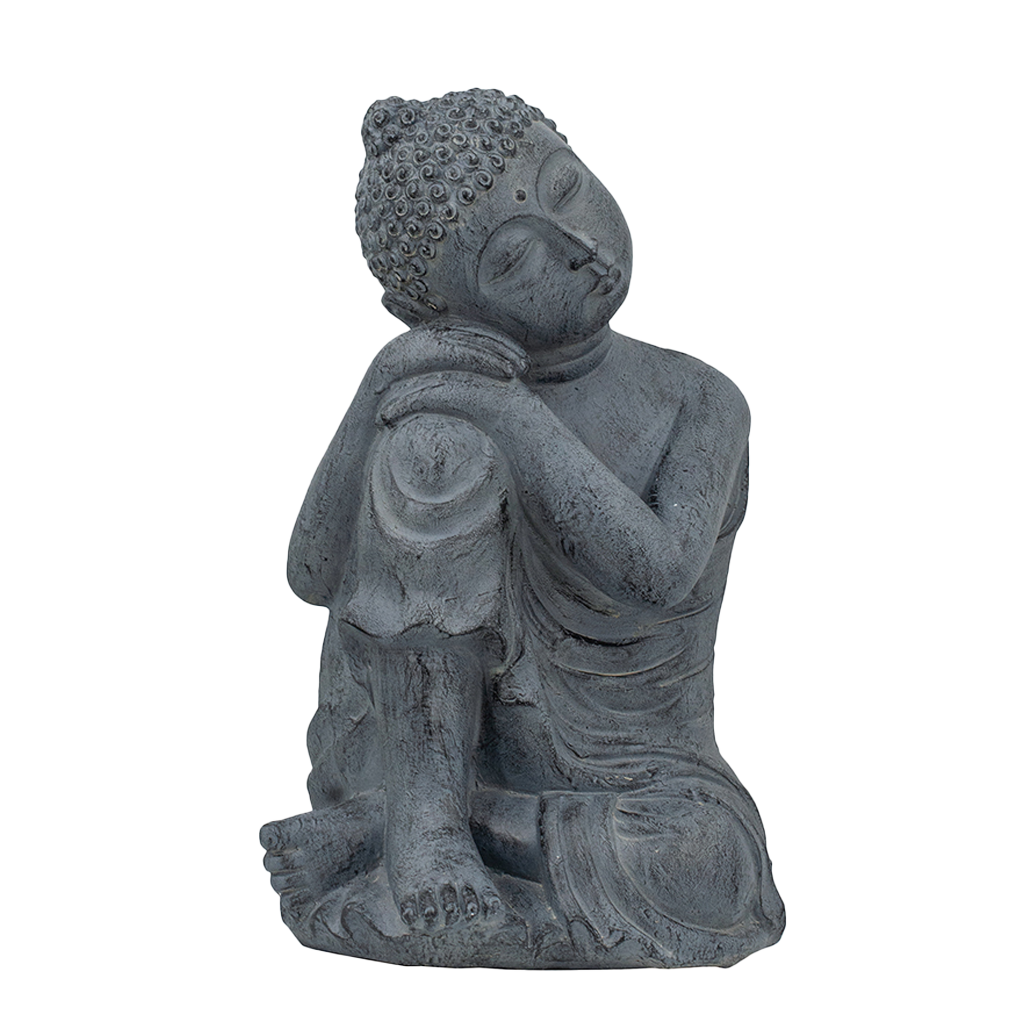 Gray Resting Buddha Statue、mySite、topwebapps