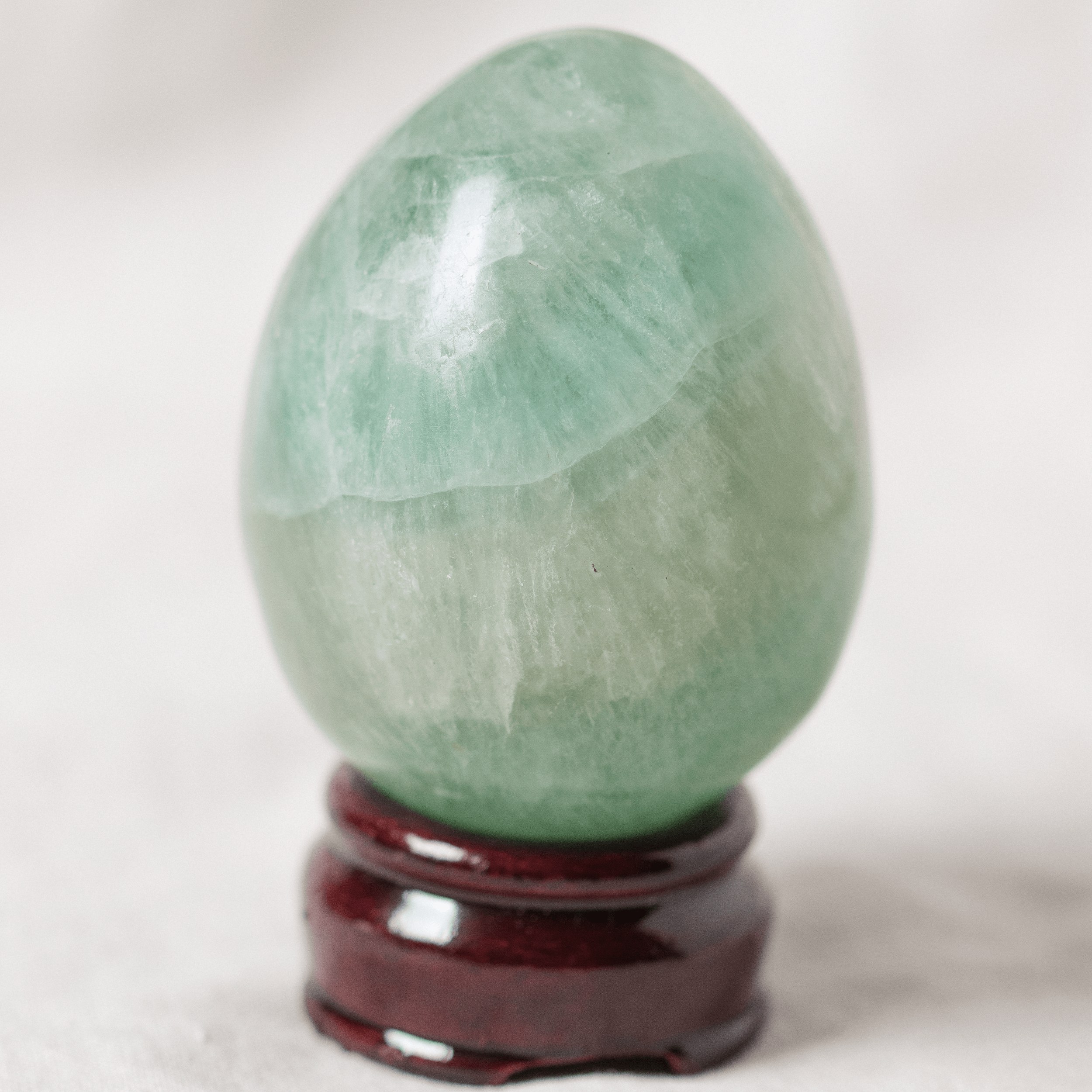 Green Rainbow Fluorite Eggs - AAA Premium Quality、mySite、hinf8tx79
