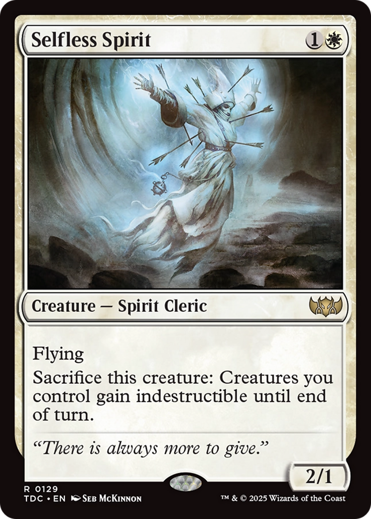 Selfless Spirit Tarkir: Dragonstorm Commander、mySite、waistdrama