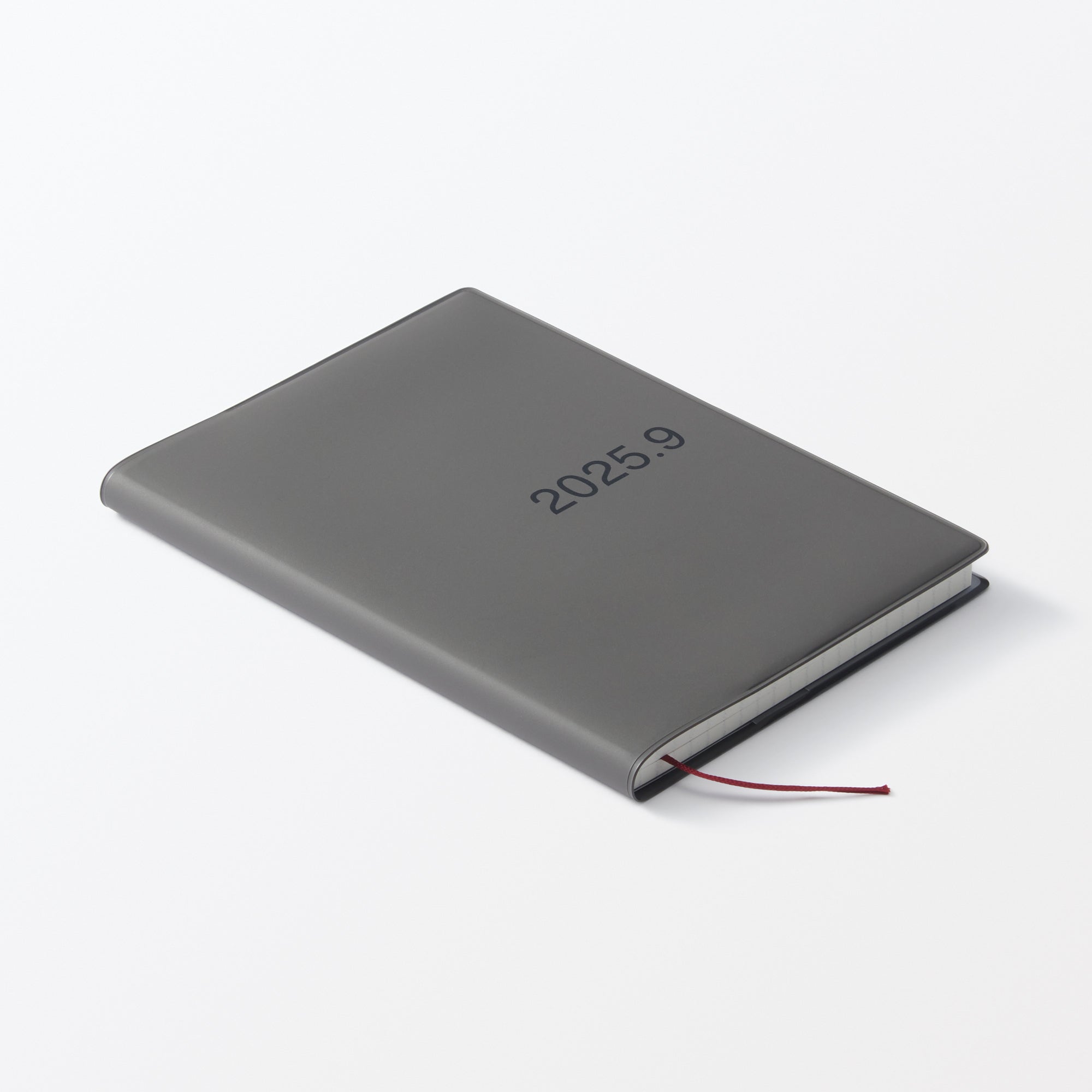  A6 Dark Gray Monthly/Weekly Planner From Aug. 2025 - Mon. Start、mySite、sugarbowlscore