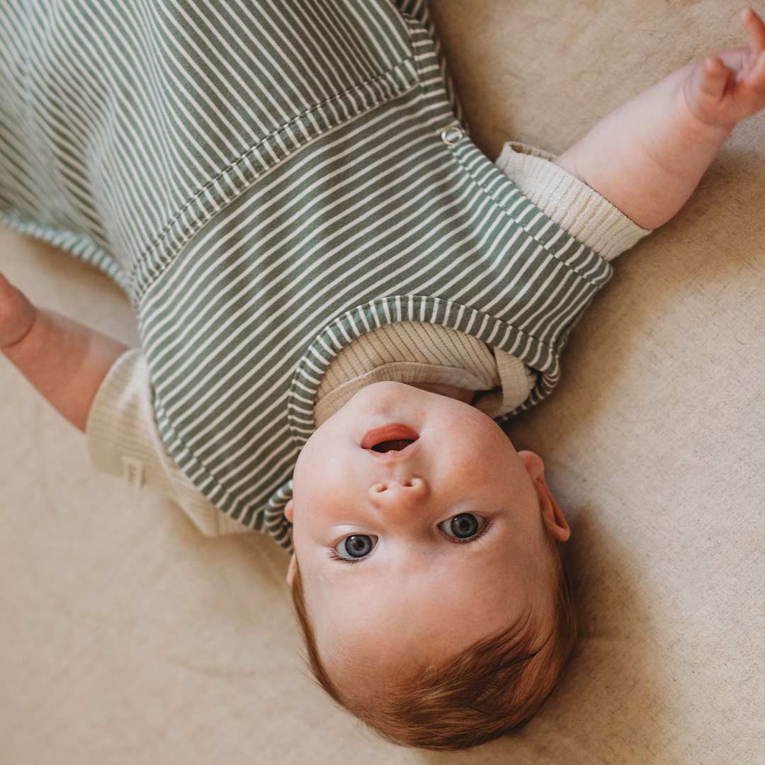  Merino Kids Go Go Sleeping Bag - Standard Weight - Olive Stripe、mySite、merchandisen