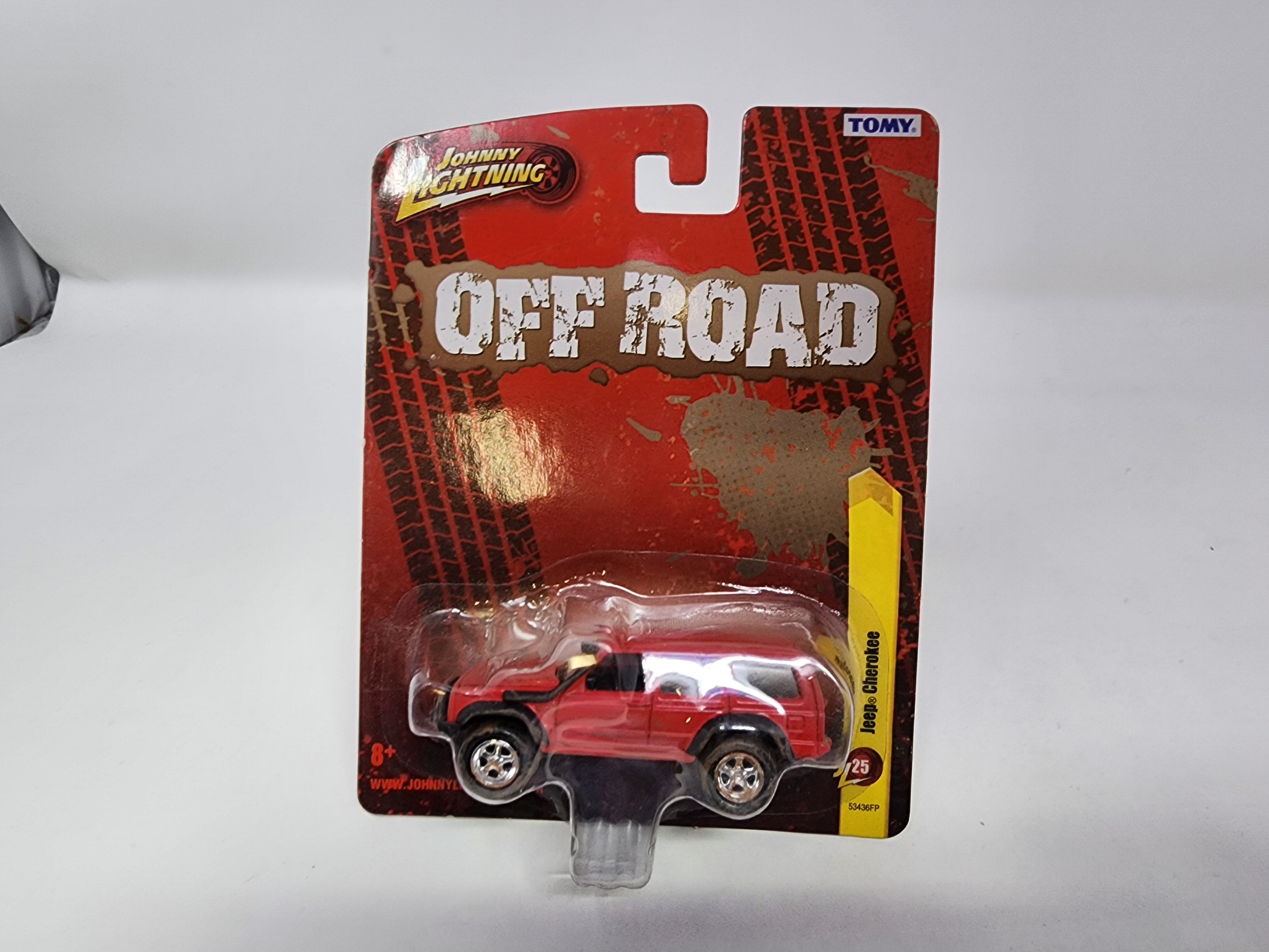 Jeep Cherokee * RED * Johnny Lightning OFF ROAD、mySite、hgirdovlk