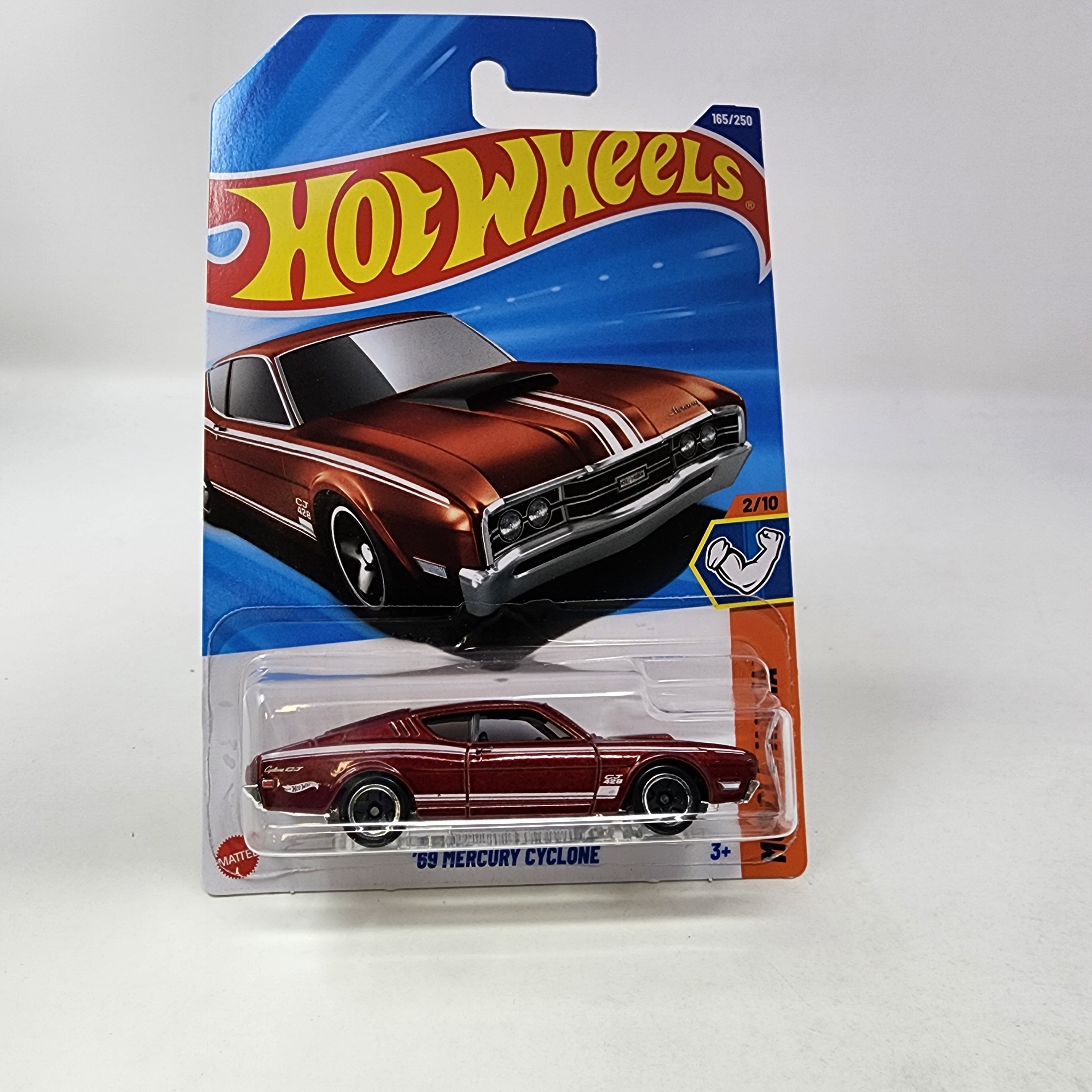 '69 Mercury Cyclone #165 * Burgundy * 2025 Hot Wheels NEW! Case H、mySite、hgirdovlk