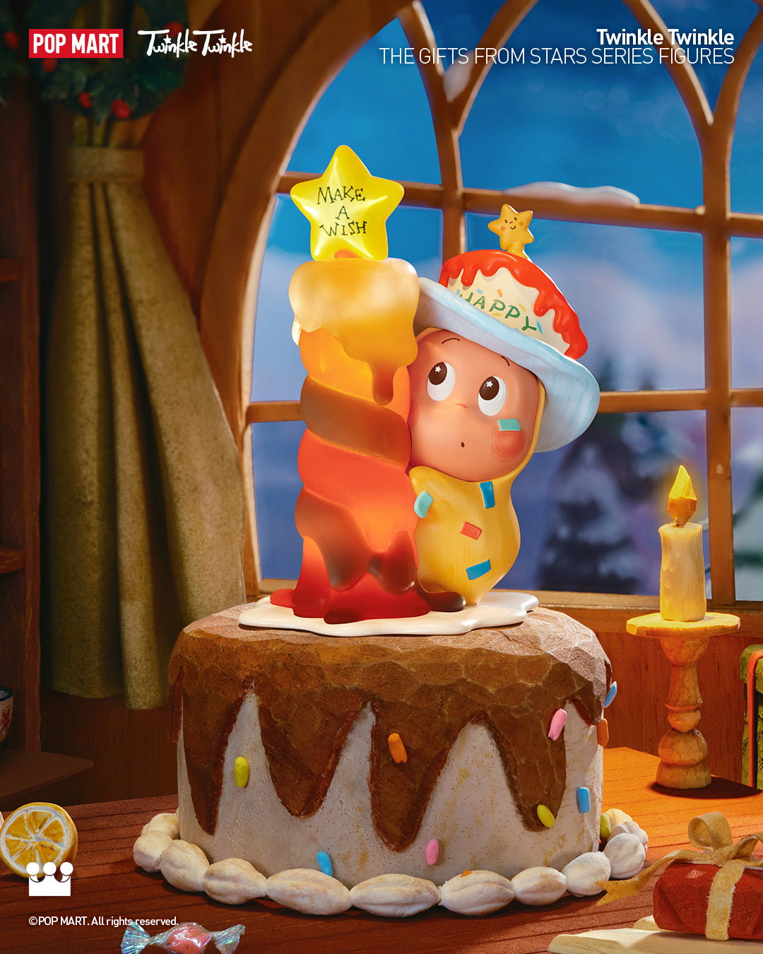  POP MART Twinkle Twinkle The Gifts From Stars Series Figures、mySite、greenlandpopulation