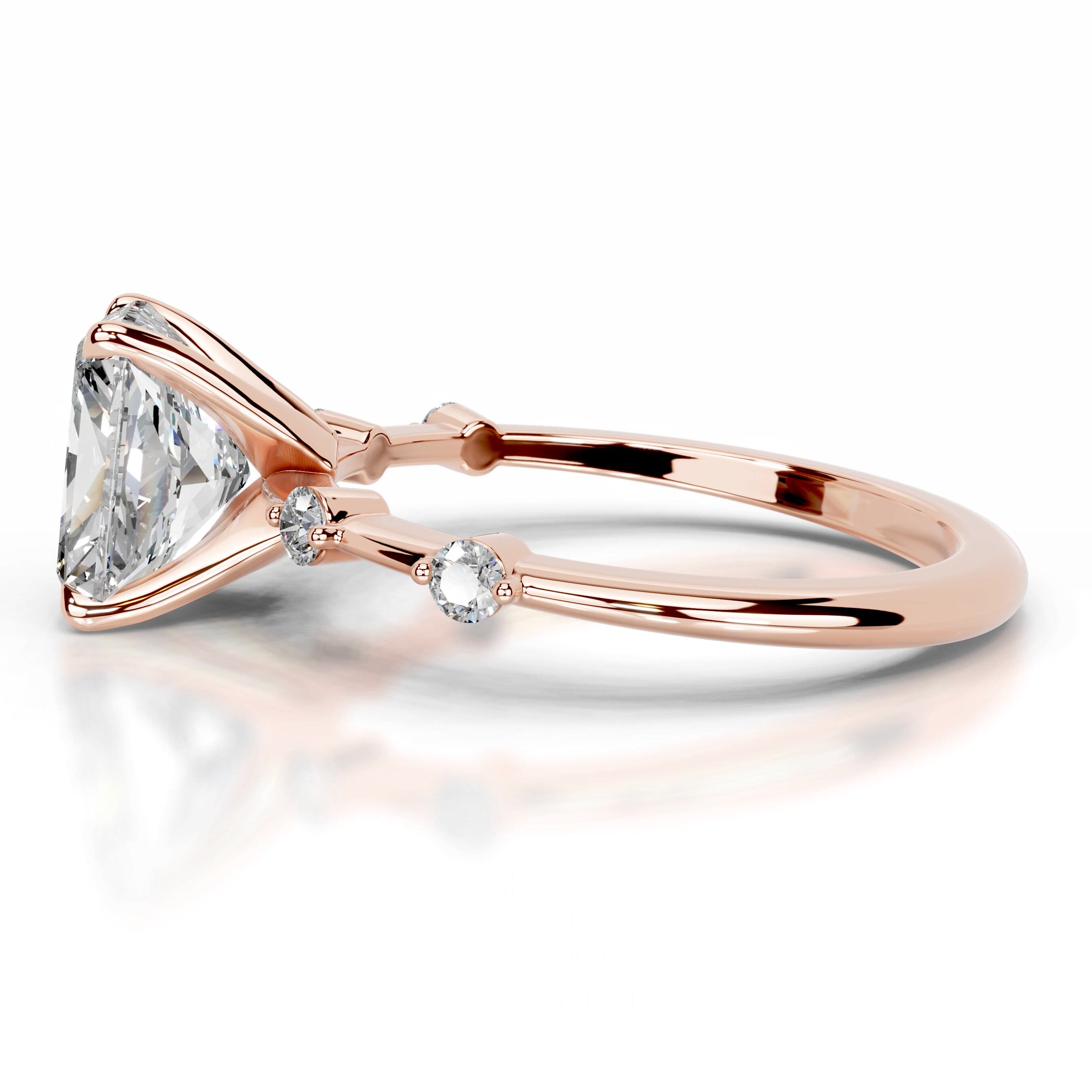 Liv Diamond Engagement Ring - 14K Rose Gold、mySite、hinf8tx79