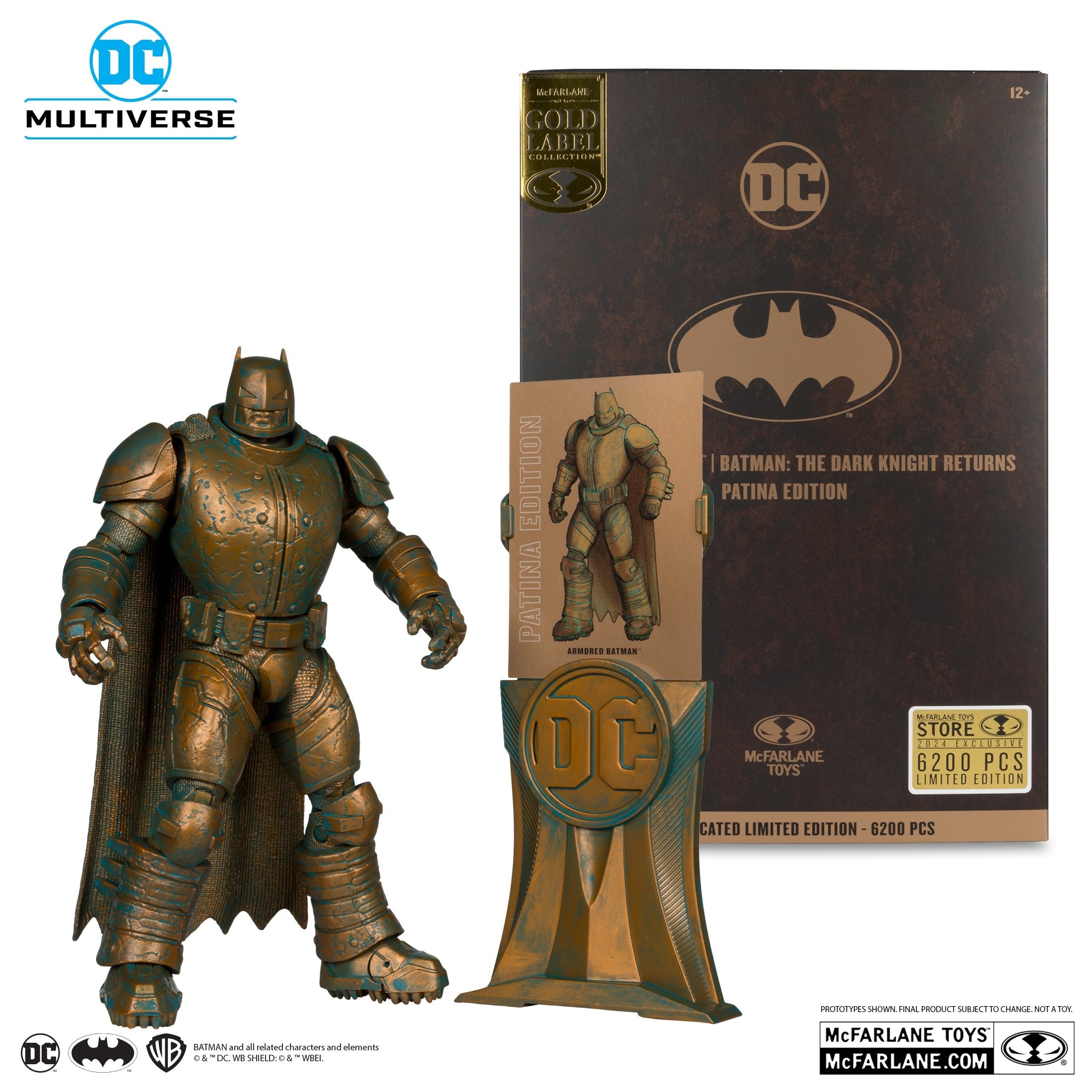 DC Multiverse Exclusive Gold Label Patina Armored Batman (The Dark Knight Returns)、mySite、hgirdovlk
