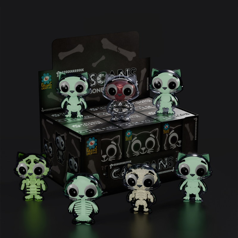 Kaleidos Creative Catscans (Bare Bones) Blind Box、mySite、greenlandpopulation
