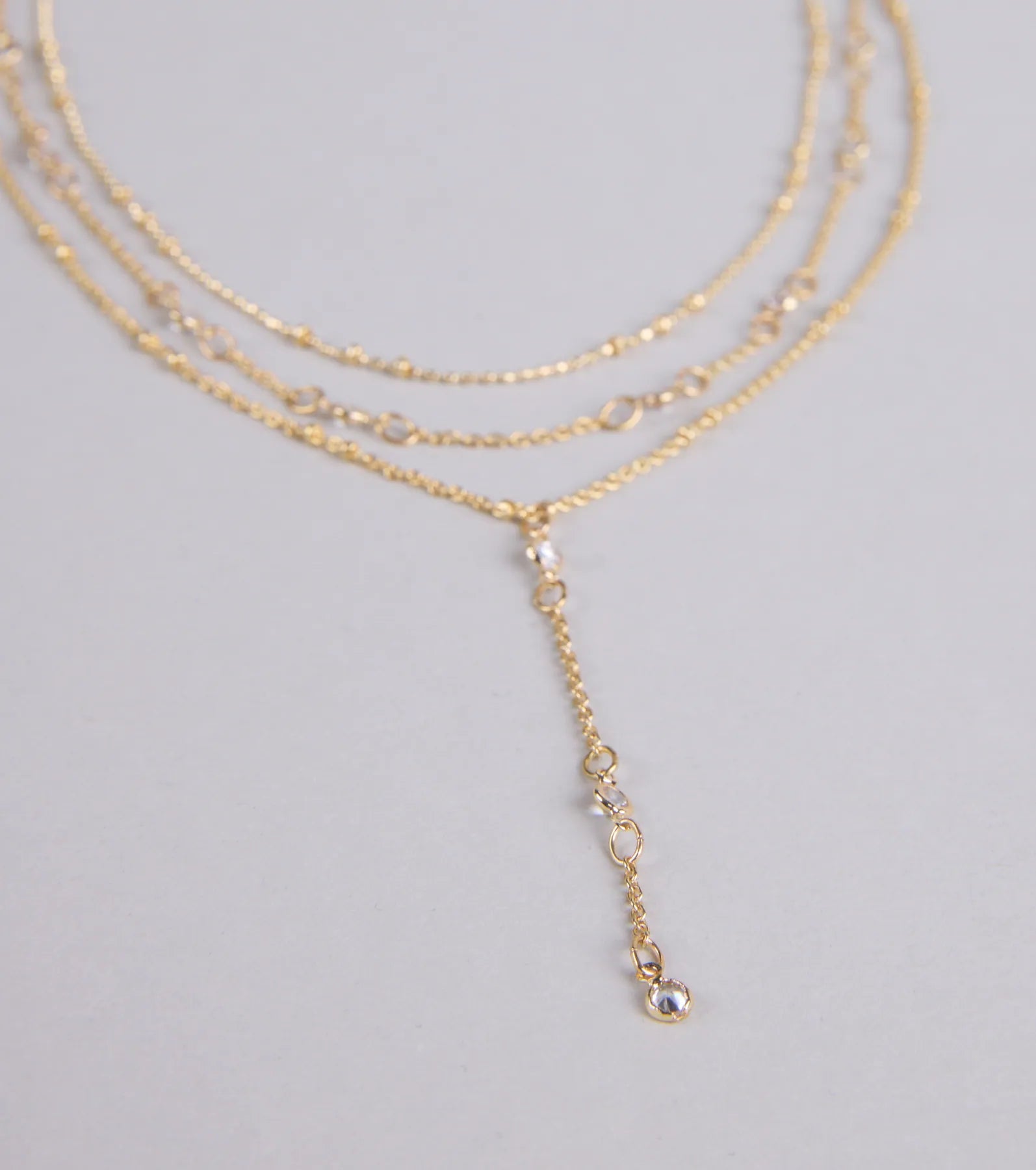  Best Version Rhinestone Layered Necklace、mySite、justintrudeaud