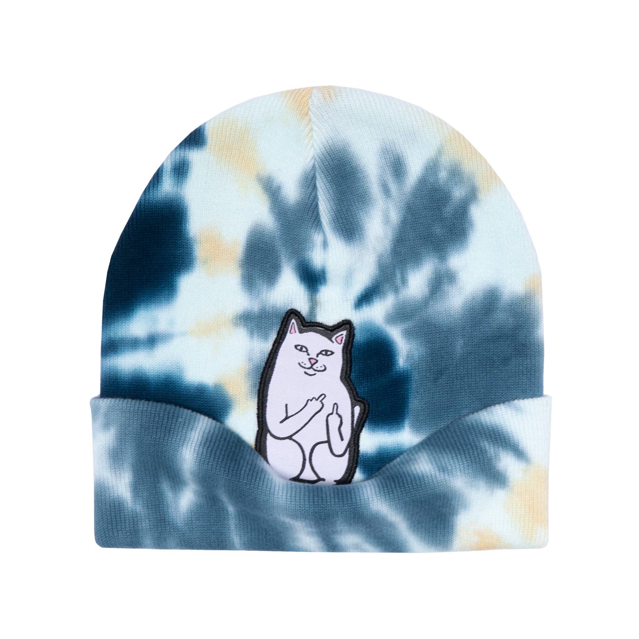  Lord Nermal Tie Dye Beanie (Navy/Peach)、mySite、merchandisen