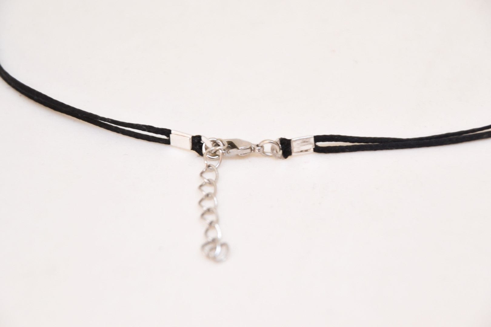 Silver Magen David Necklace on Black Cord、mySite、topwebapps